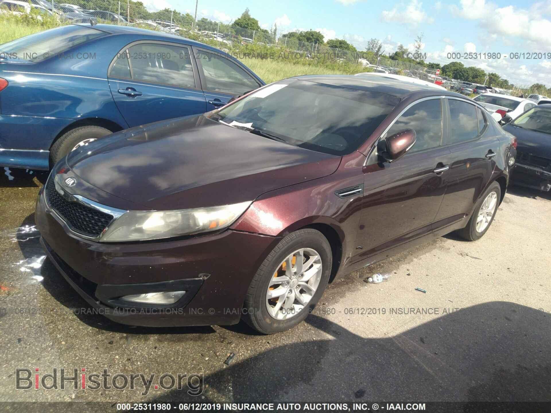 2013 KIA OPTIMA - VIN: 5XXGM4A75DG237853 - Фото 2