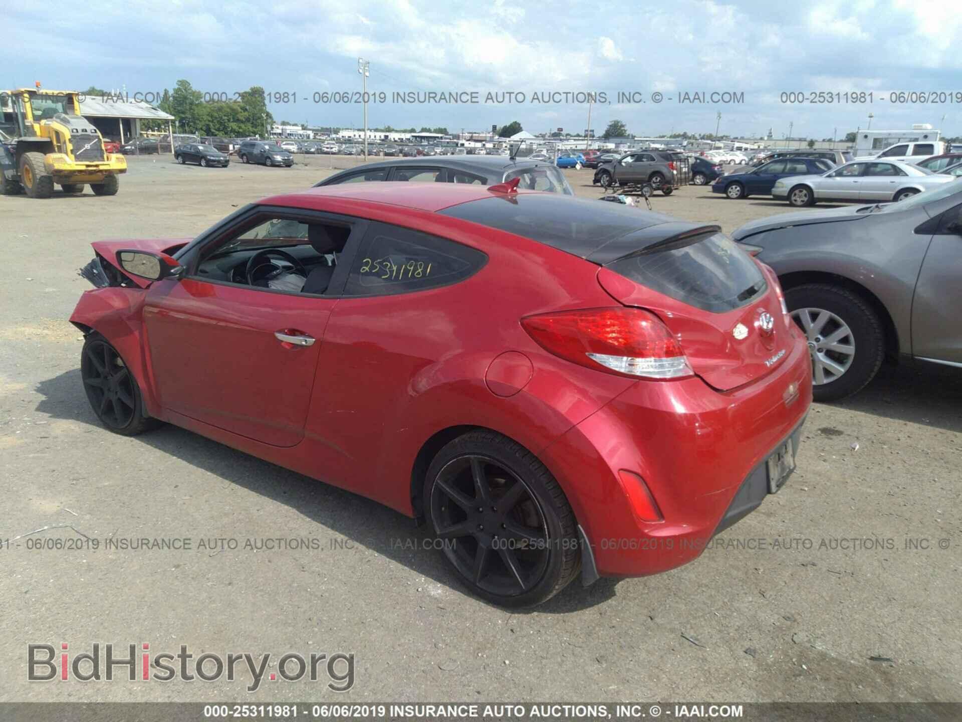 2014 HYUNDAI VELOSTER - VIN: KMHTC6AD2EU212533 - Фото 3