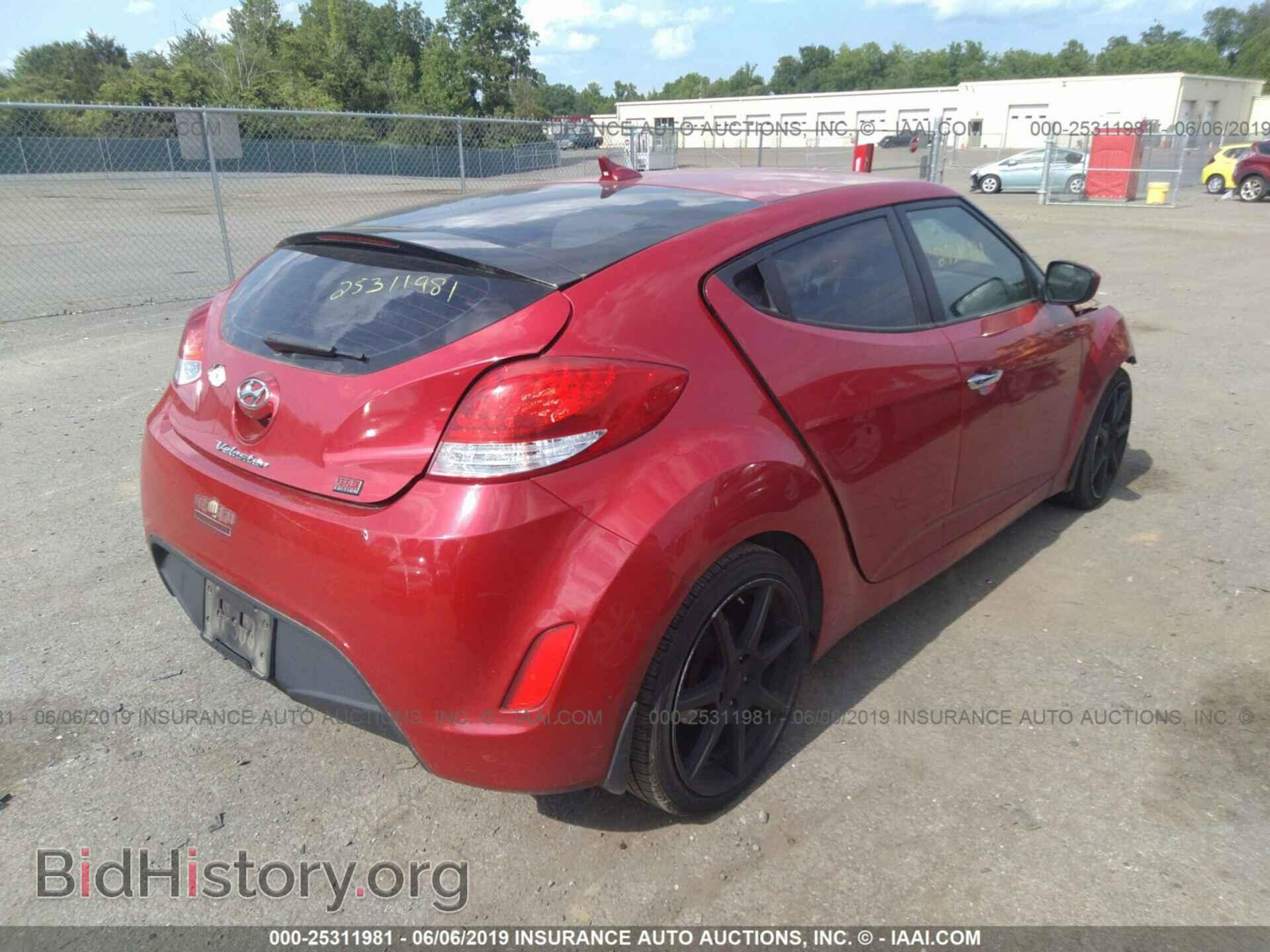 2014 HYUNDAI VELOSTER - VIN: KMHTC6AD2EU212533 - Фото 4
