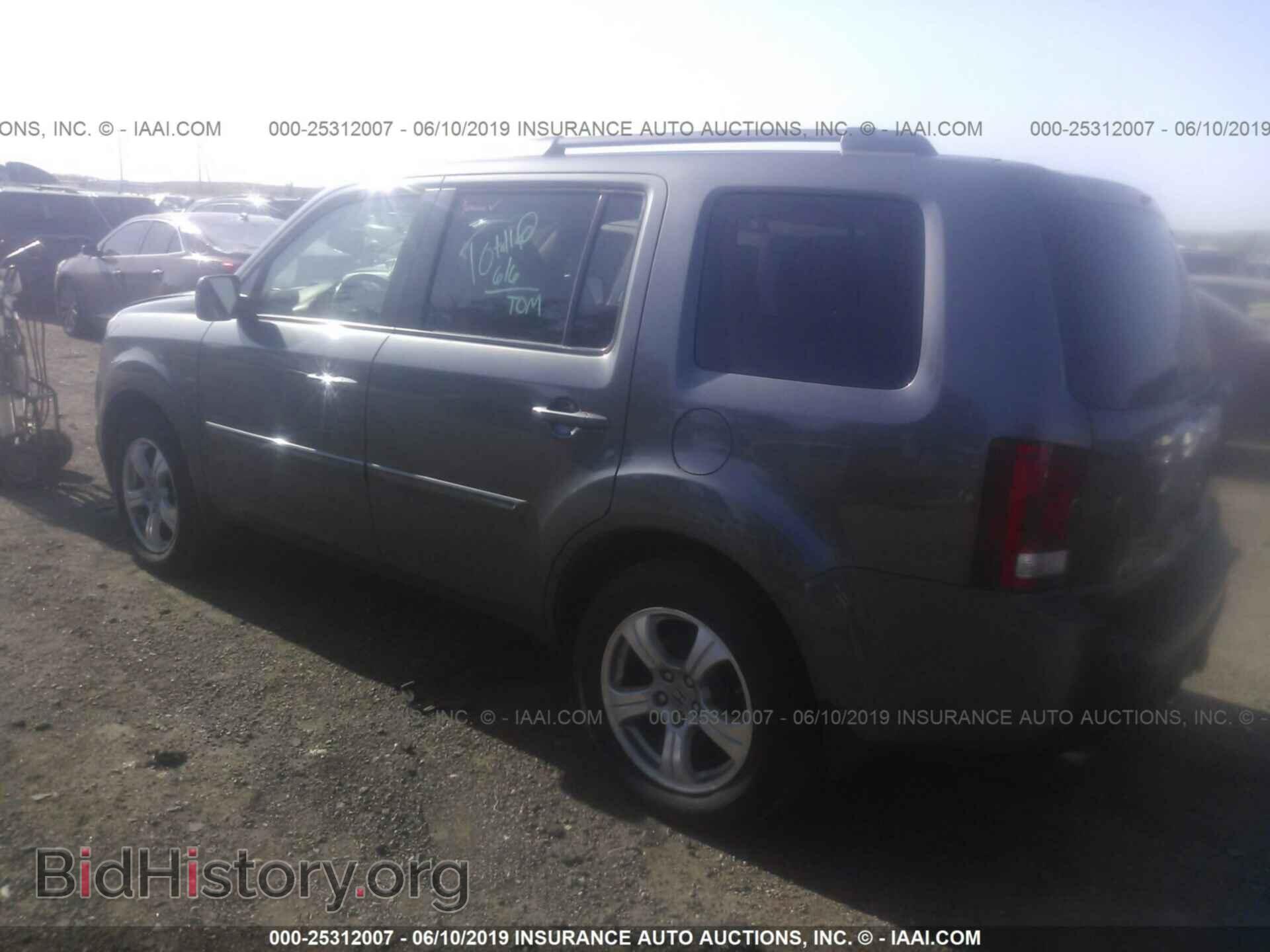 2012 HONDA PILOT - VIN: 5FNYF4H61CB013301 - Фото 3