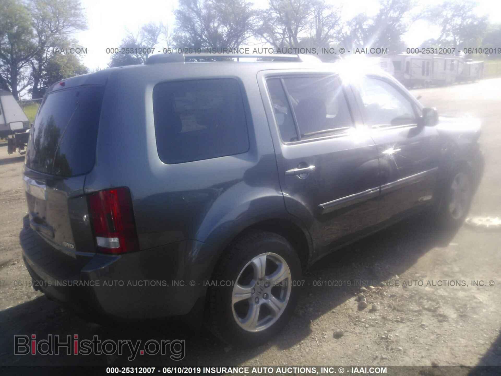 2012 HONDA PILOT - VIN: 5FNYF4H61CB013301 - Фото 4
