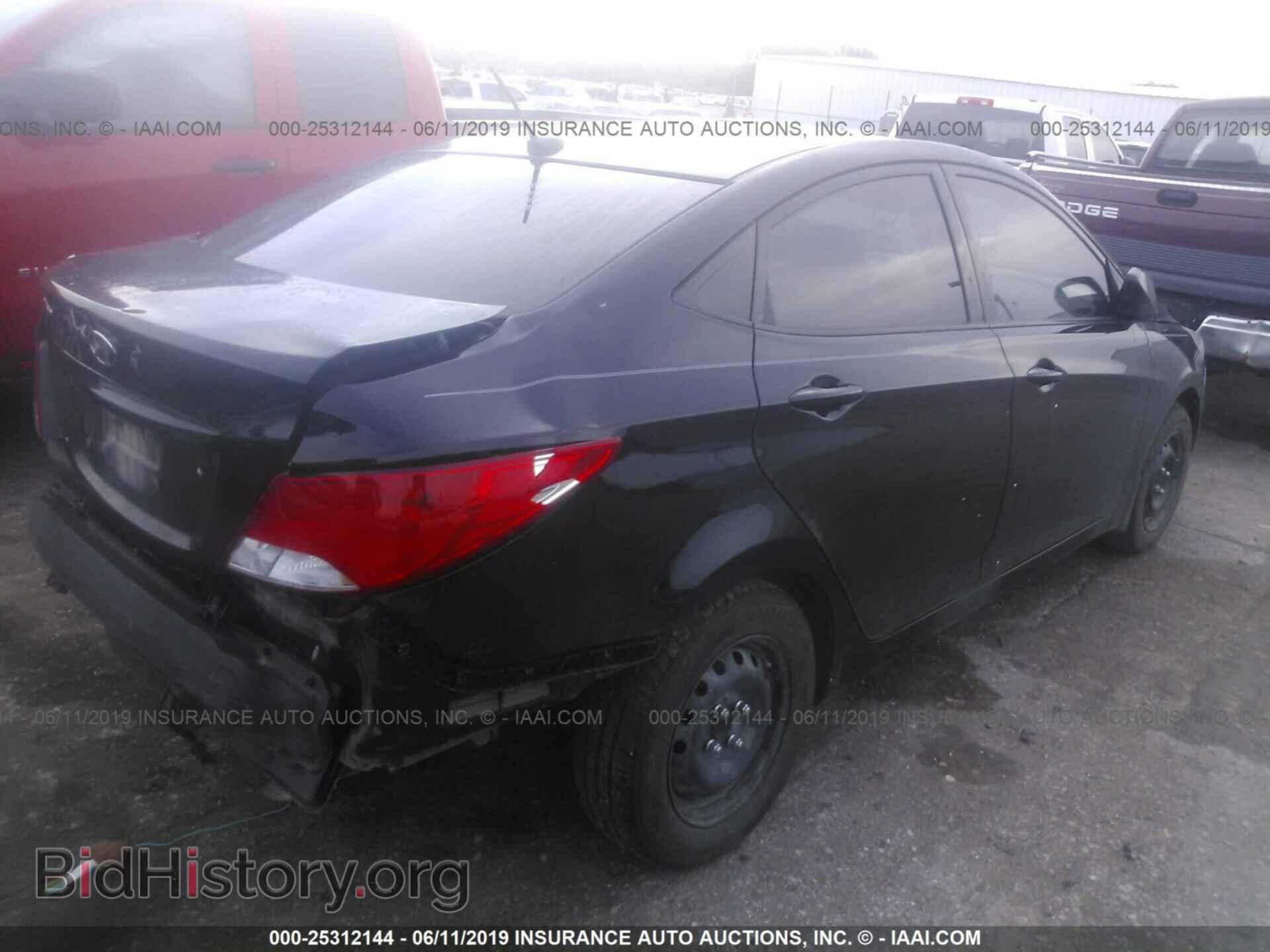 2017 HYUNDAI ACCENT - VIN: KMHCT4AE3HU276405 - Фото 4
