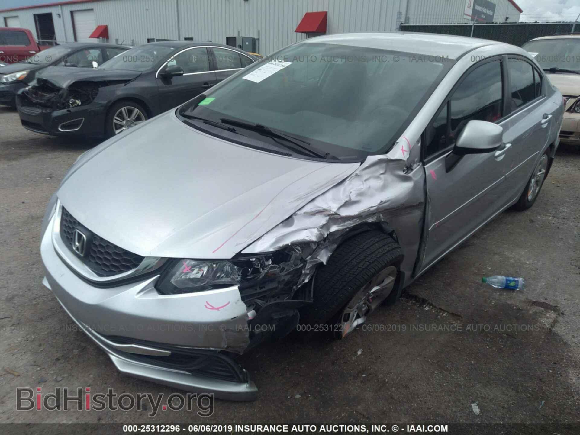 2013 HONDA CIVIC - VIN: 19XFB2F5XDE049612 - Фото 2
