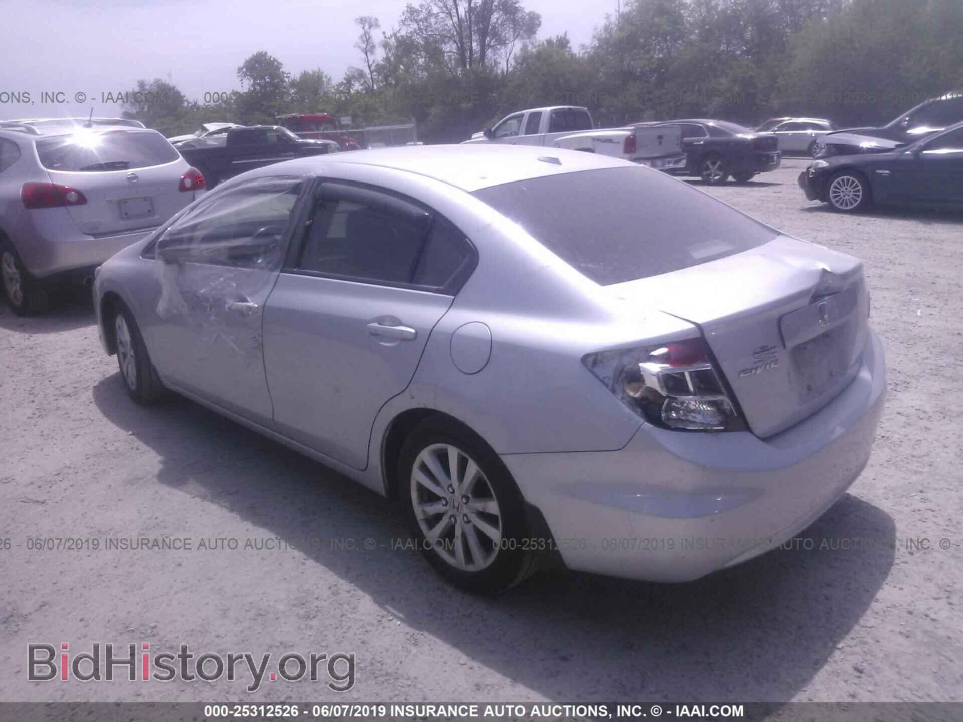 2012 HONDA CIVIC - VIN: 19XFB2F98CE007179 - Фото 3