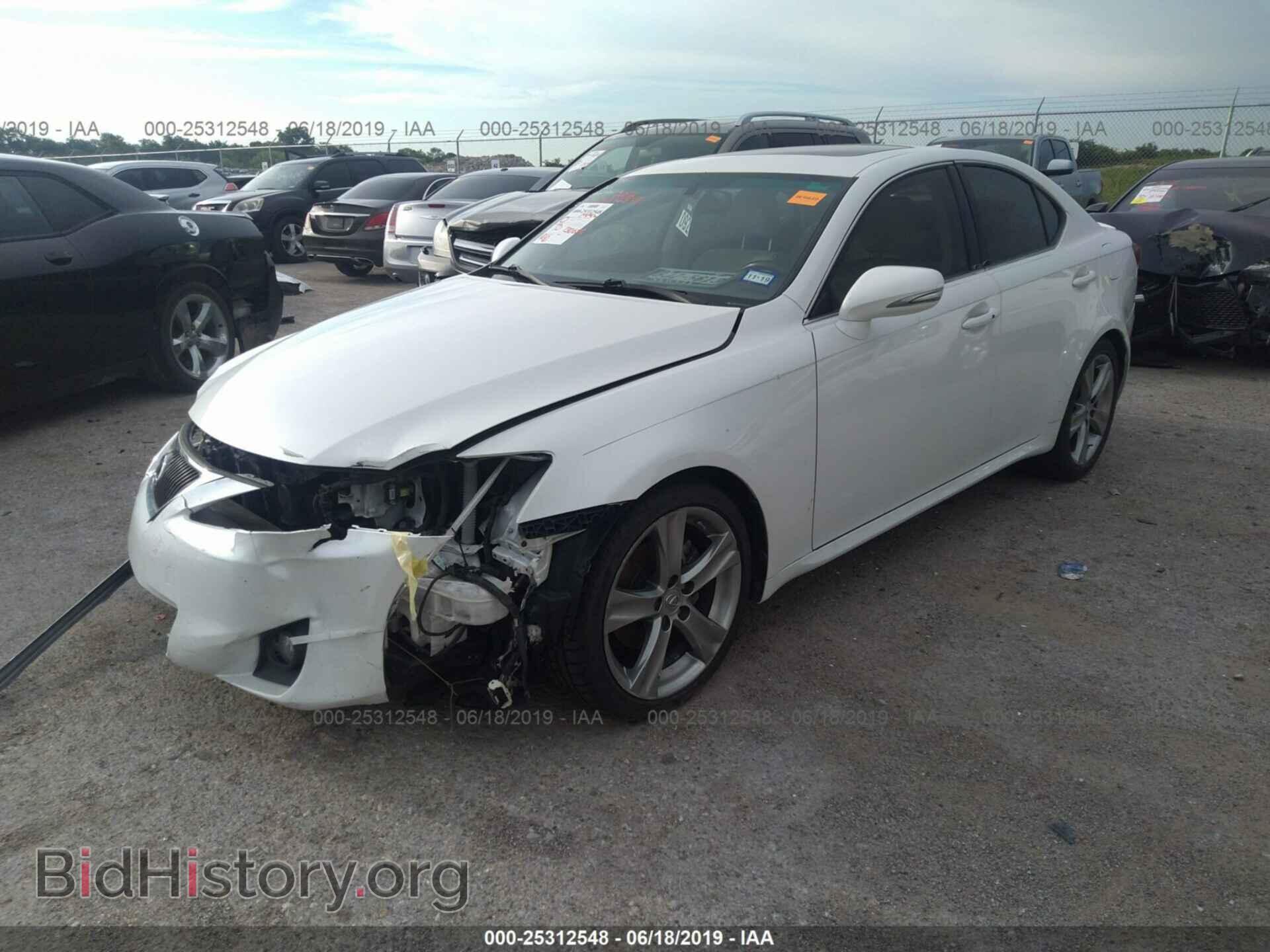 2012 LEXUS IS - VIN: JTHBF5C24C5184169 - Photo 2