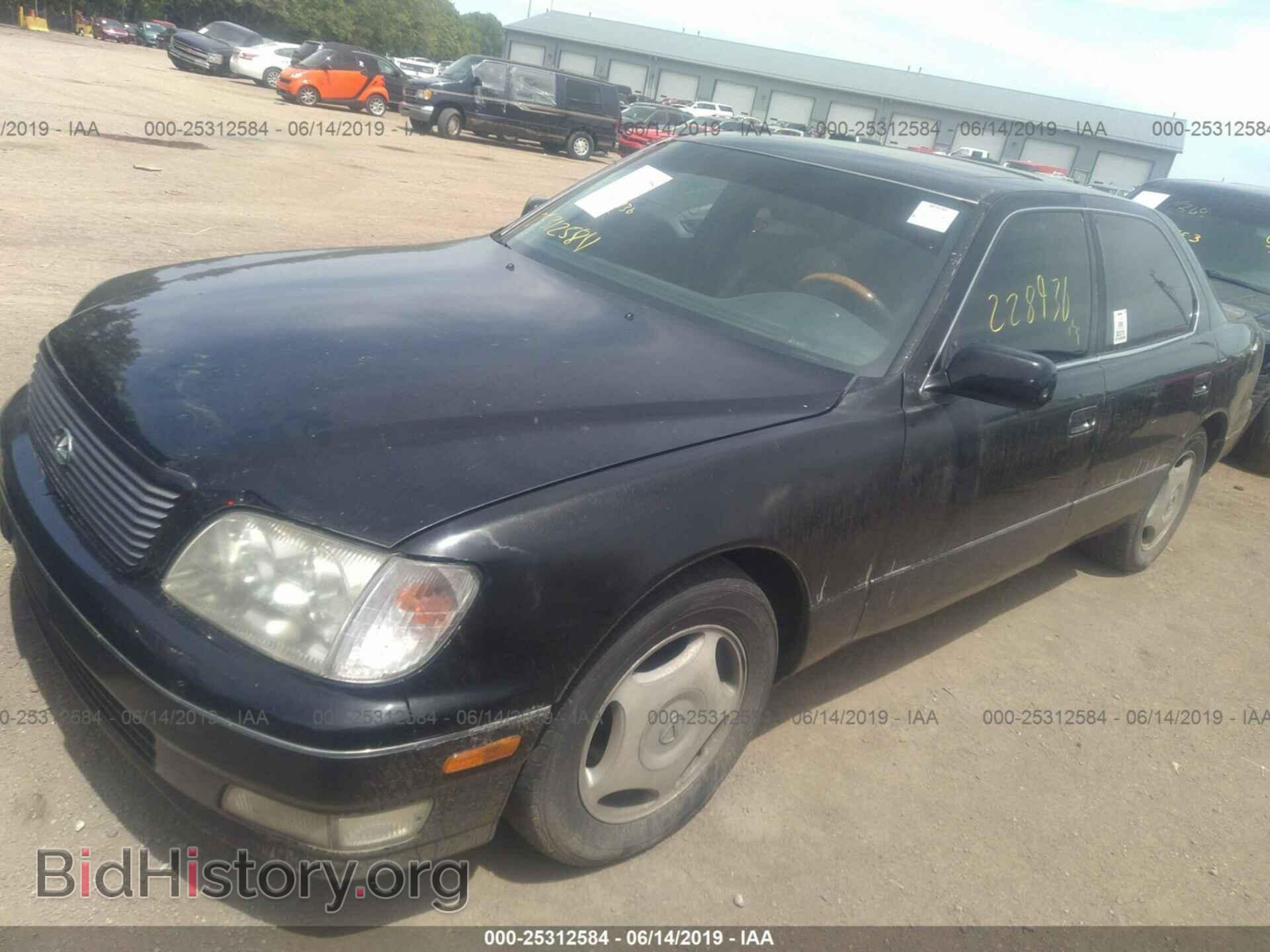 1998 LEXUS LS - VIN: JT8BH28F3W0126723 - Фото 2