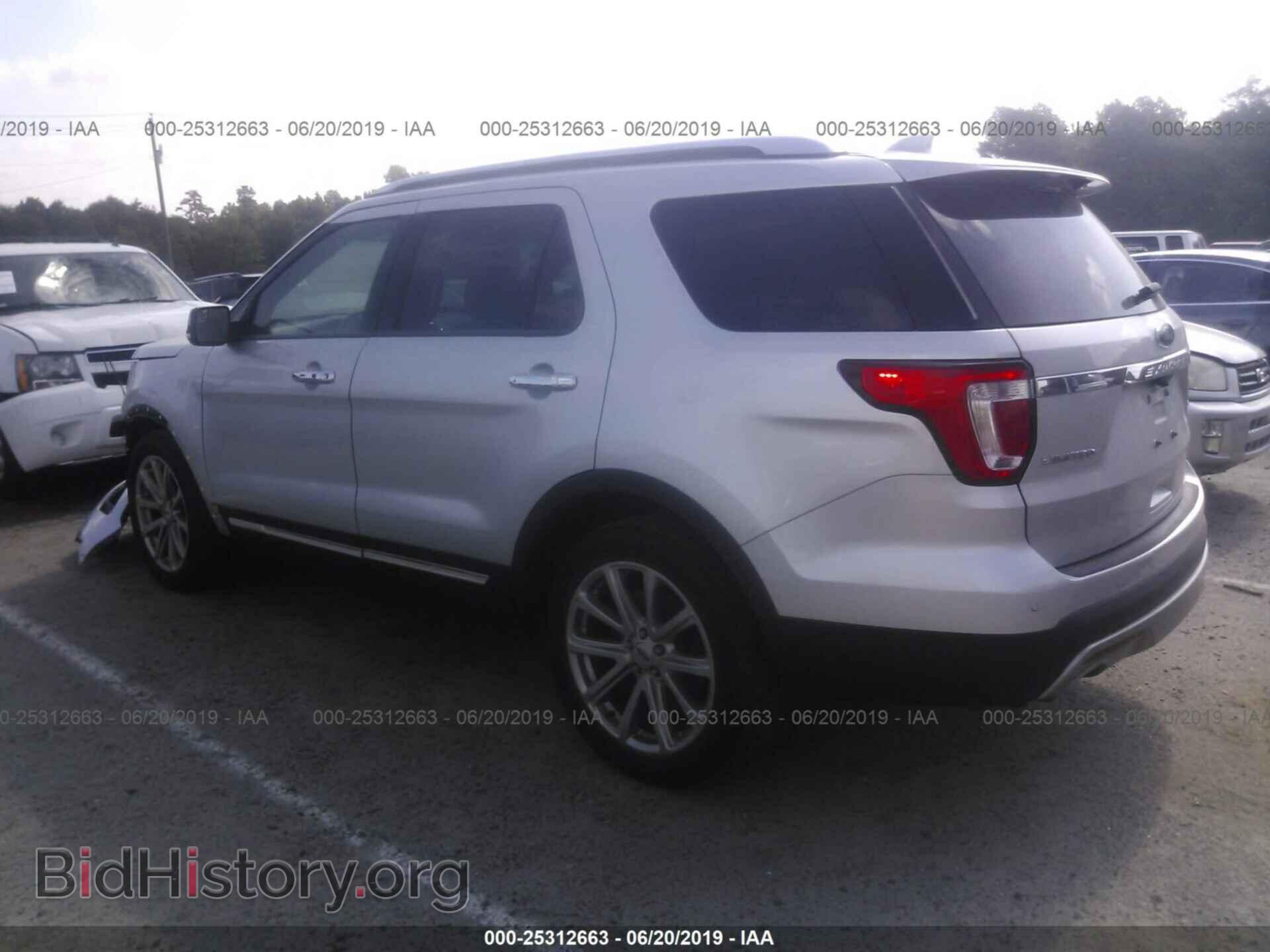 2016 FORD EXPLORER - VIN: 1FM5K7F88GGA29782 - Photo 3