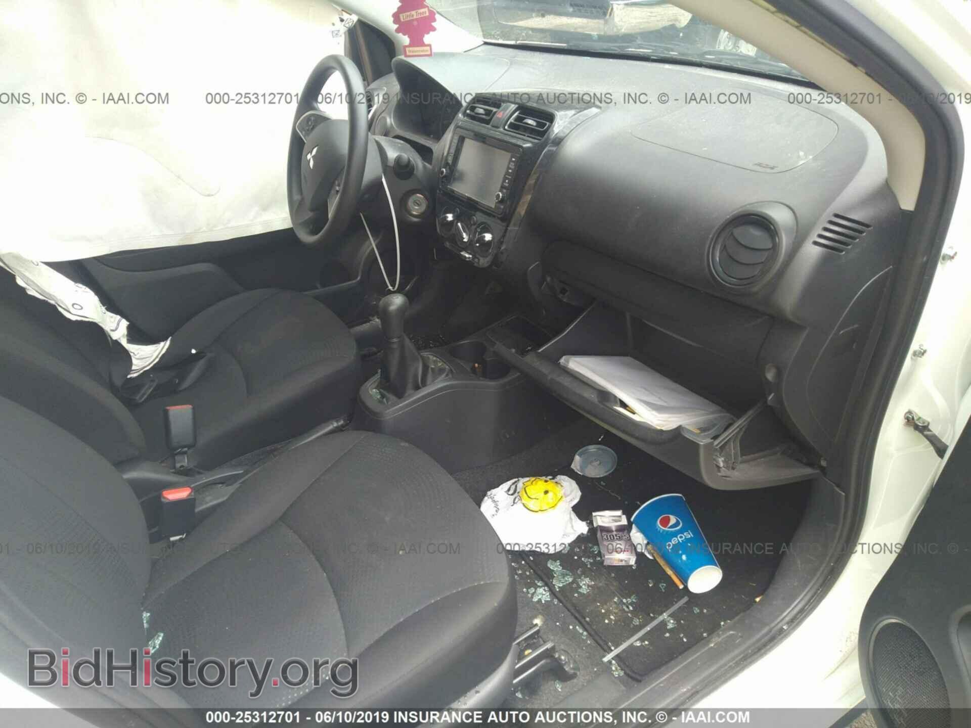 2019 MITSUBISHI MIRAGE - VIN: ML32F3FJ2KHF03807 - Фото 5