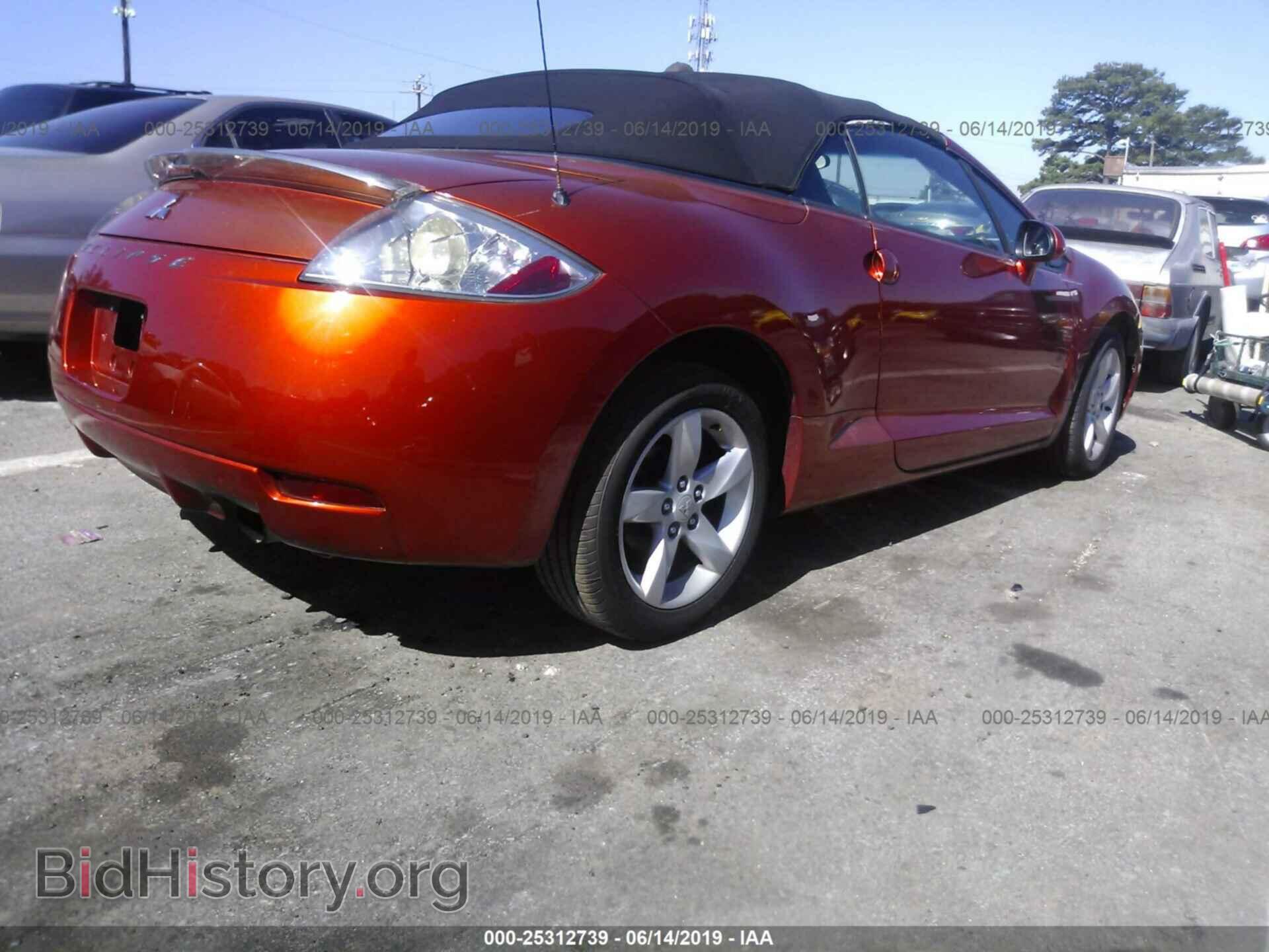 2007 MITSUBISHI ECLIPSE - VIN: 4A3AL25F77E037514 - Photo 4
