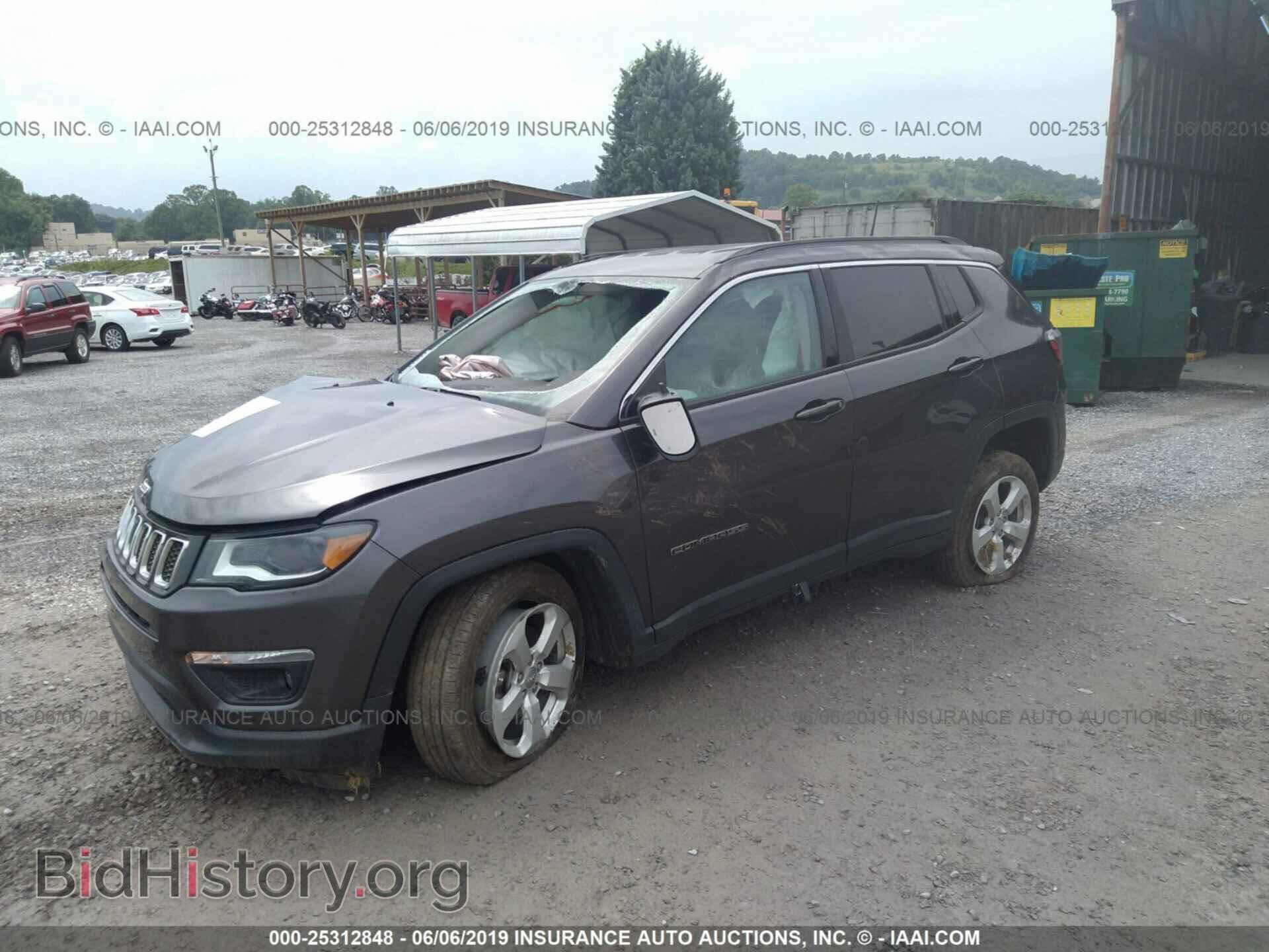 2018 JEEP COMPASS - VIN: 3C4NJDBB7JT331574 - Фото 2