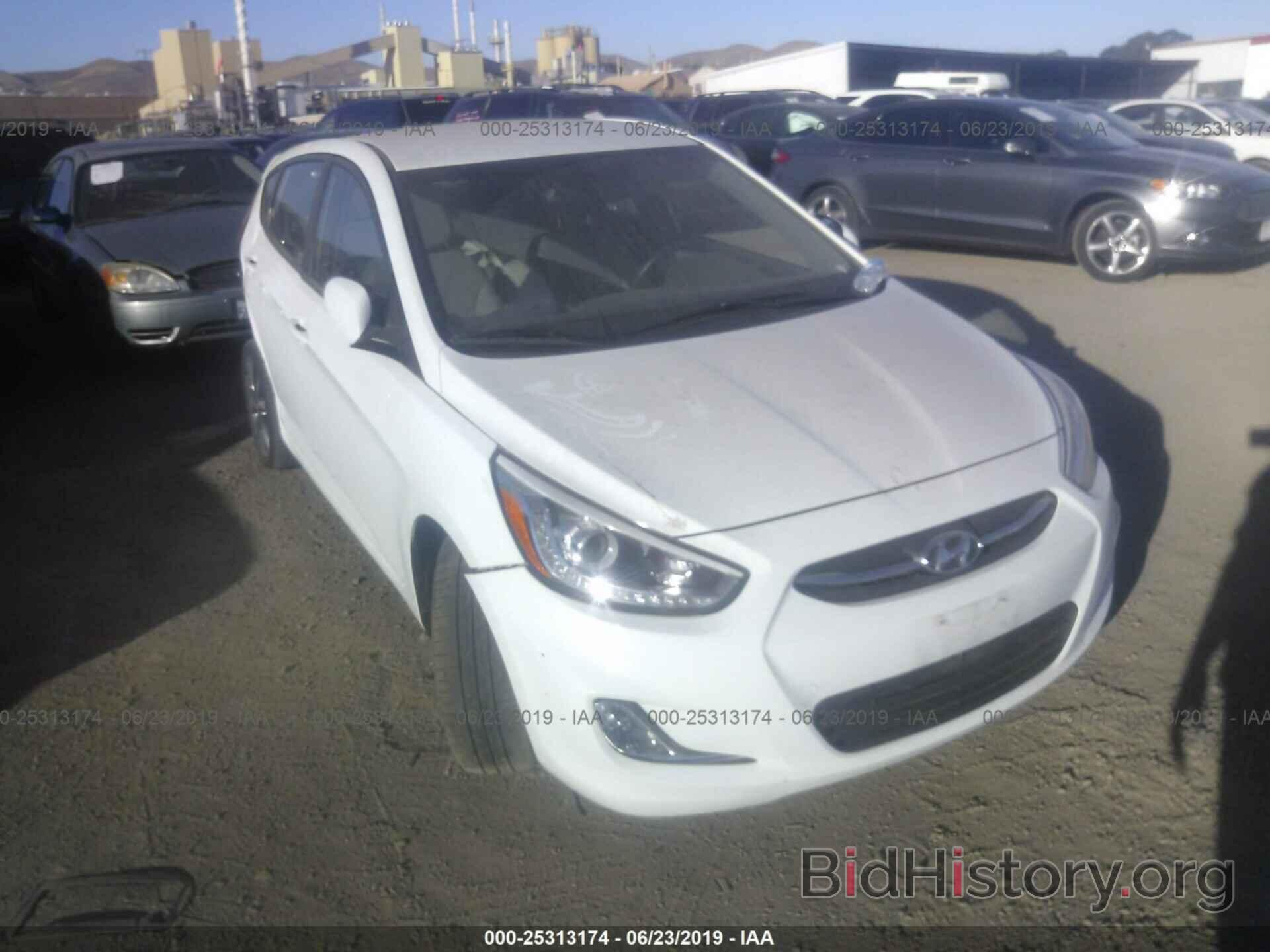 Photo KMHCU5AE3HU351333 - HYUNDAI ACCENT 2017