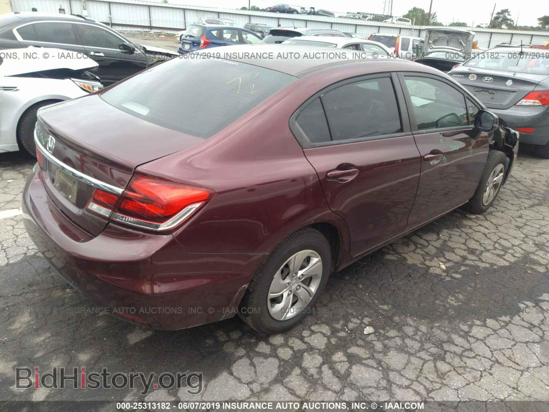 2013 HONDA CIVIC - VIN: 19XFB2F57DE006345 - Фото 4