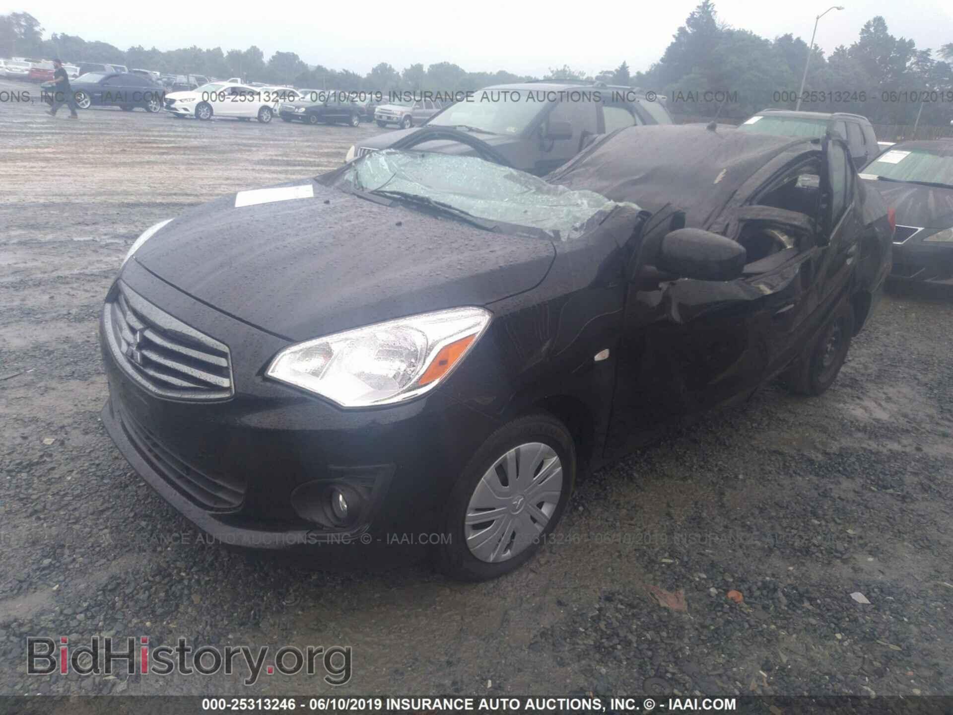 2017 MITSUBISHI MIRAGE - VIN: ML32F3FJ2HHF16355 - Фото 2