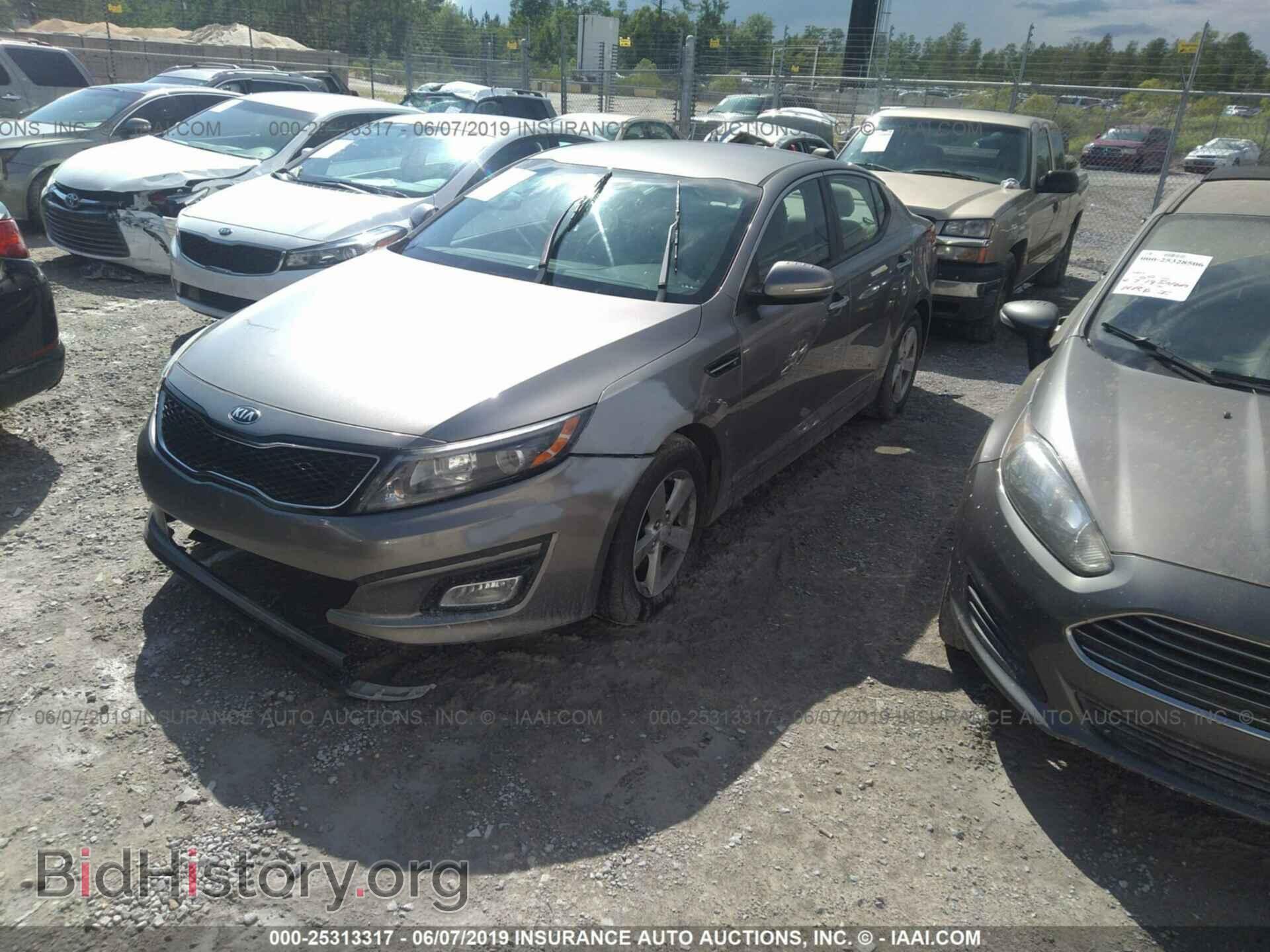 2015 KIA OPTIMA - VIN: 5XXGM4A73FG418775 - Фото 2