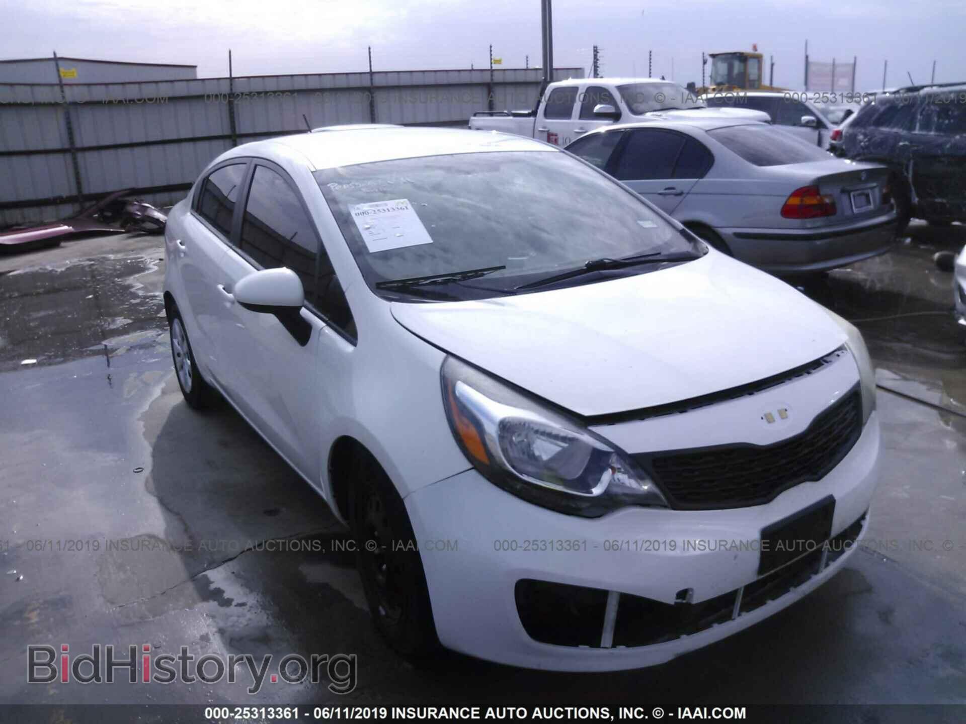 Фотография KNADM4A32E6368400 - KIA RIO 2014