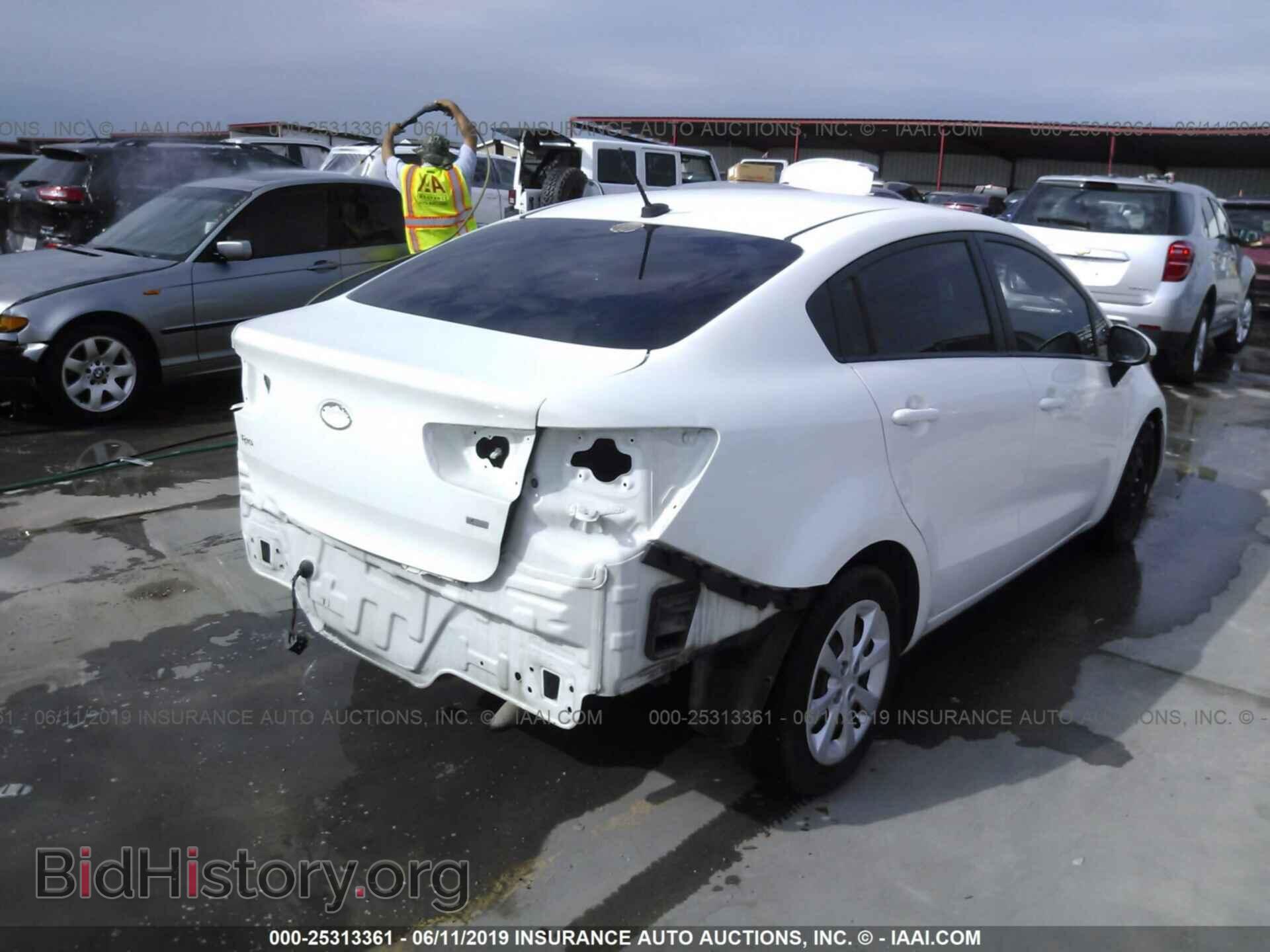 2014 KIA RIO - VIN: KNADM4A32E6368400 - Фото 4
