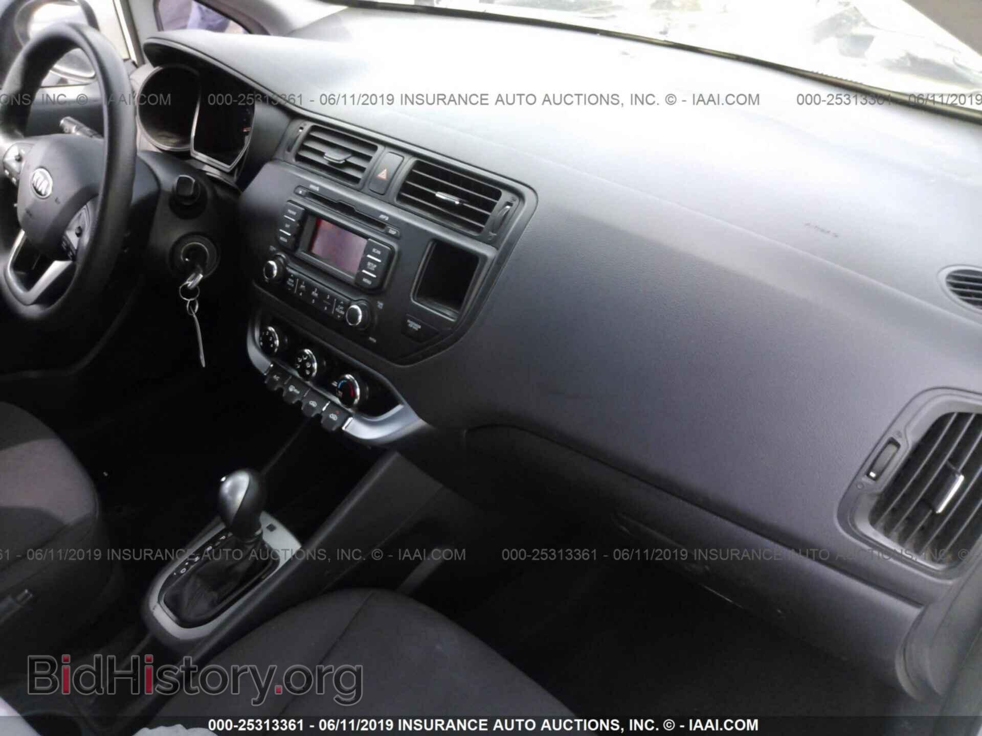 2014 KIA RIO - VIN: KNADM4A32E6368400 - Фото 5