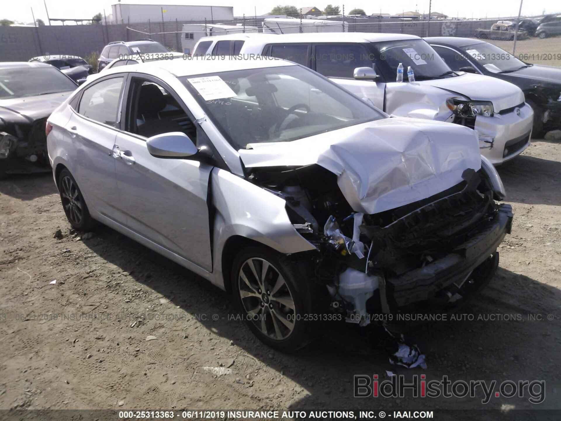 Photo KMHCT4AE5HU343490 - HYUNDAI ACCENT 2017