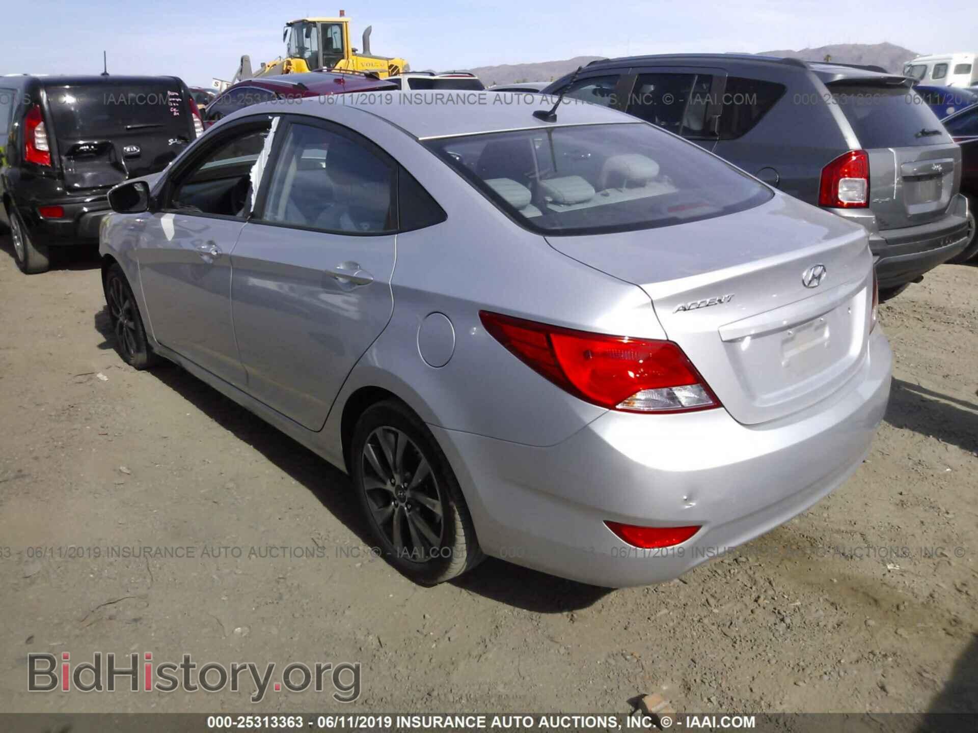 2017 HYUNDAI ACCENT - VIN: KMHCT4AE5HU343490 - Фото 3