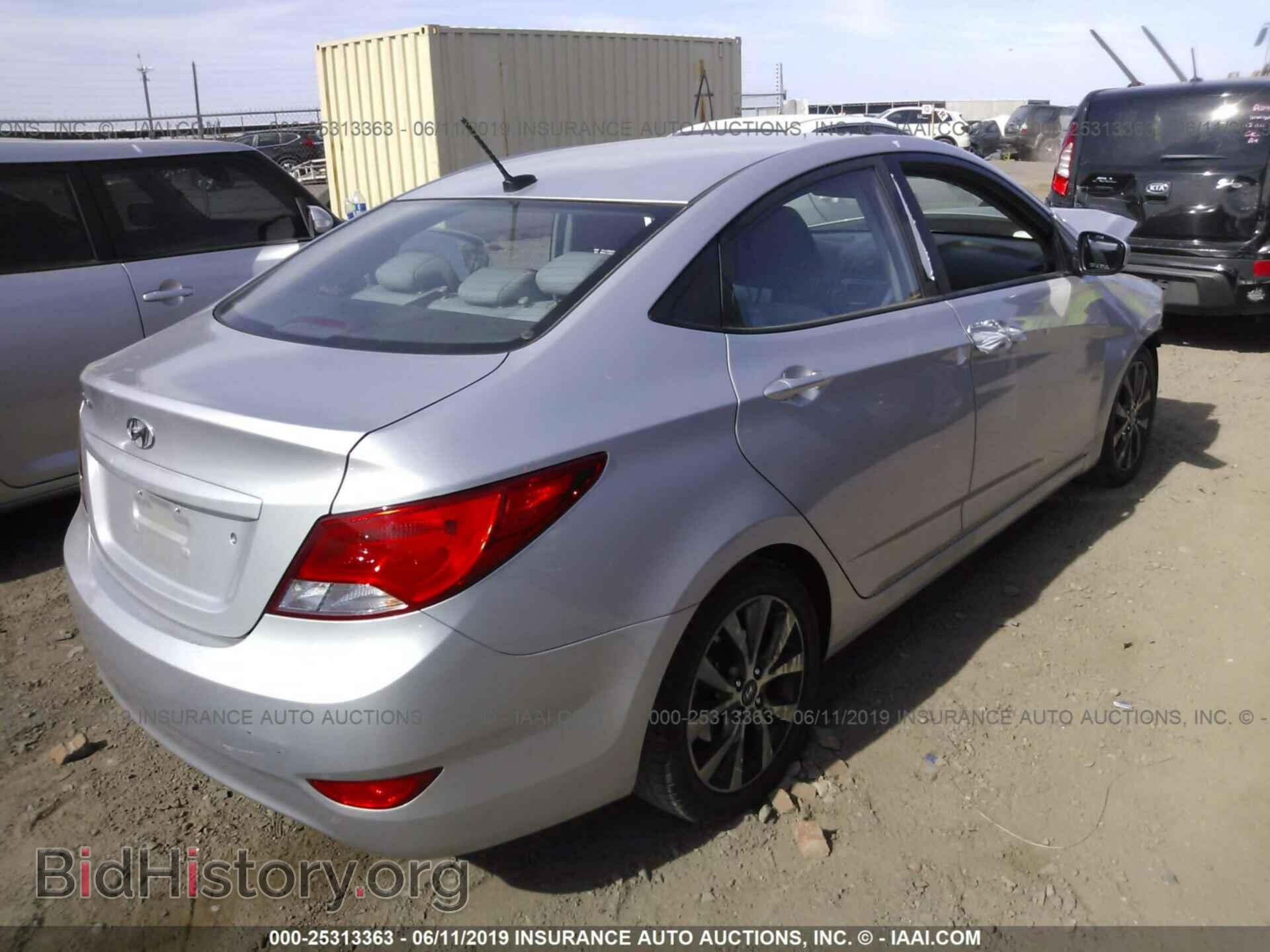 2017 HYUNDAI ACCENT - VIN: KMHCT4AE5HU343490 - Фото 4