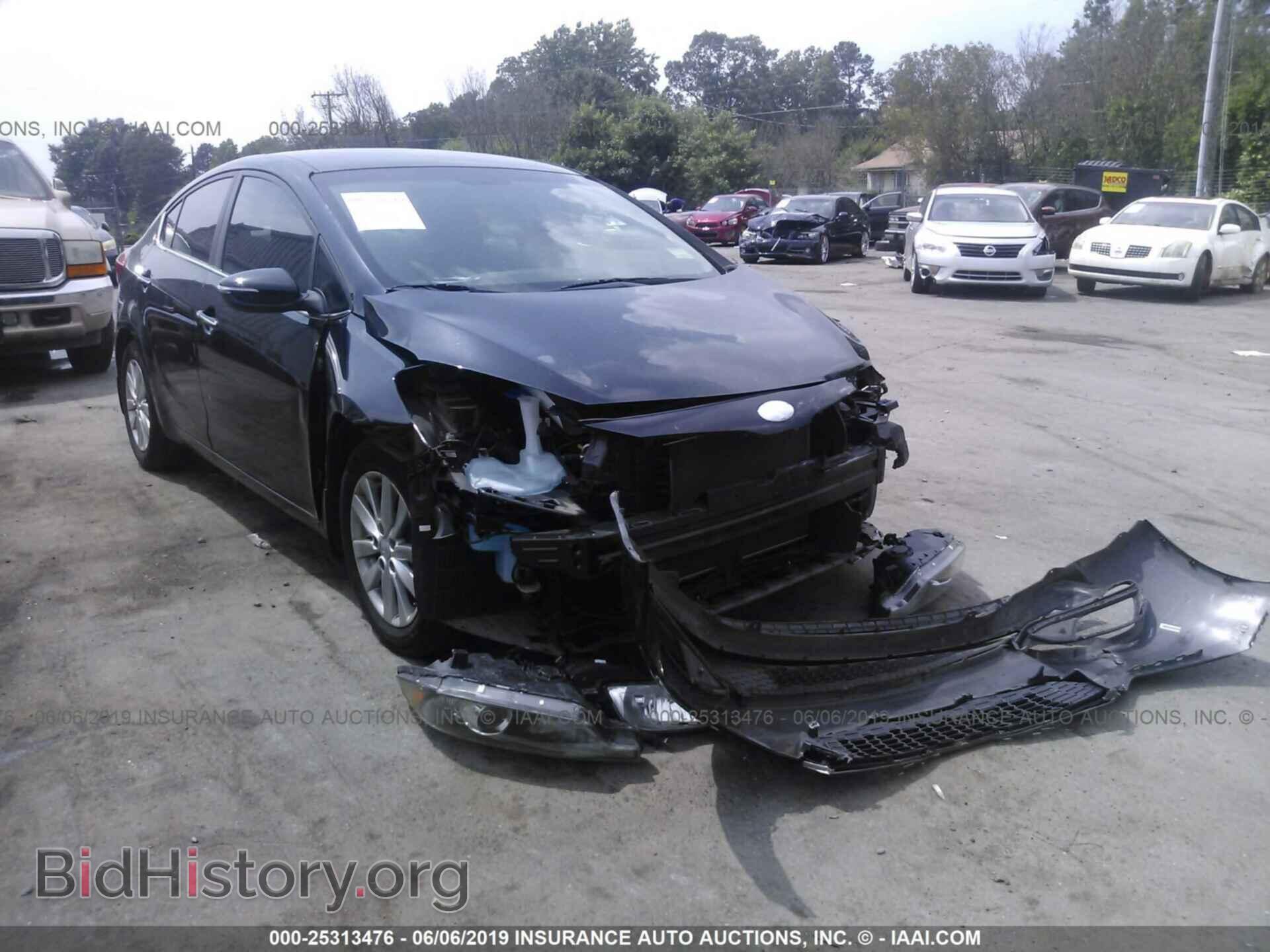 Photo KNAFX4A88E5217661 - KIA FORTE 2014