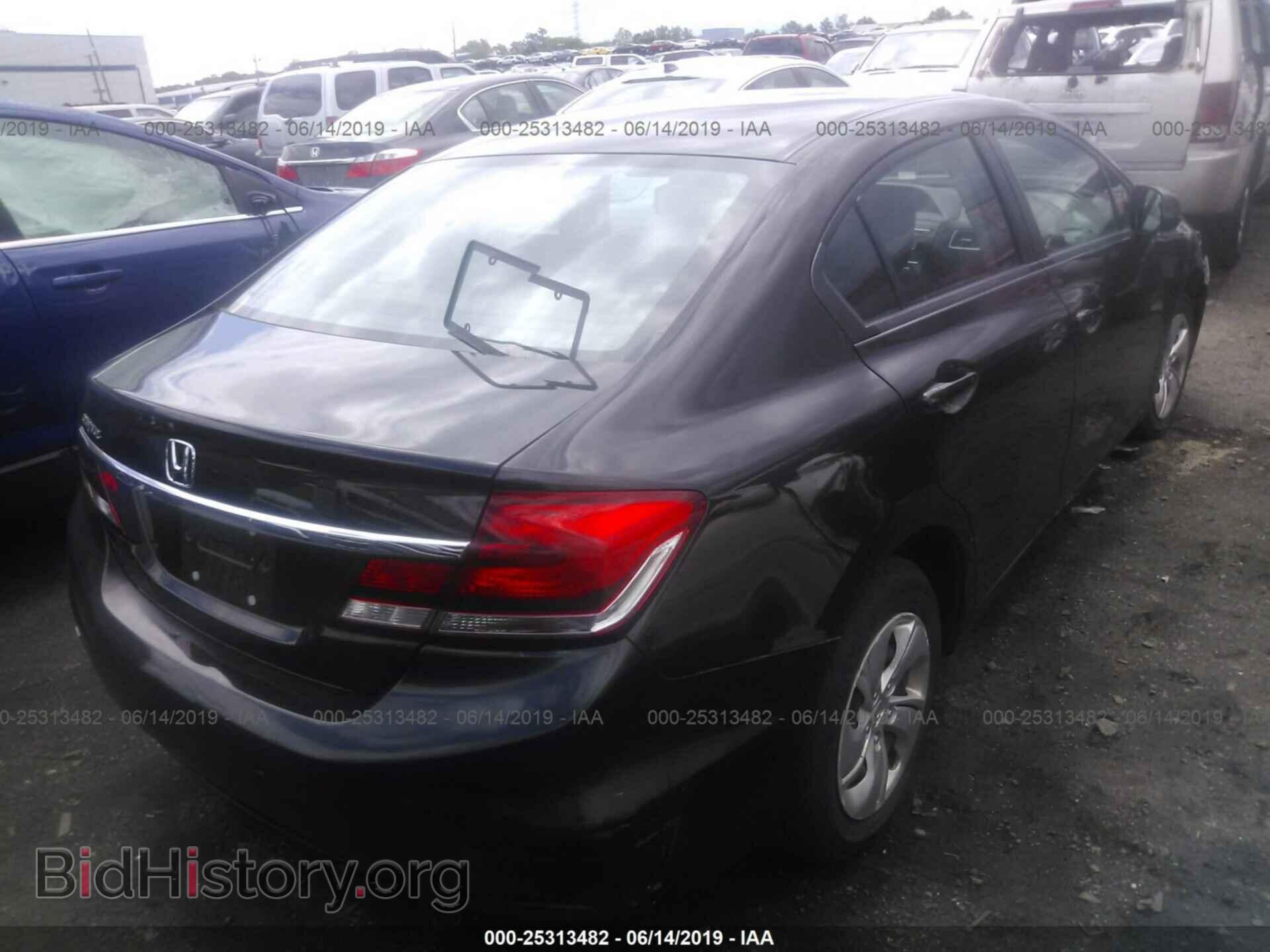 2013 HONDA CIVIC - VIN: 2HGFB2F57DH587545 - Фото 4