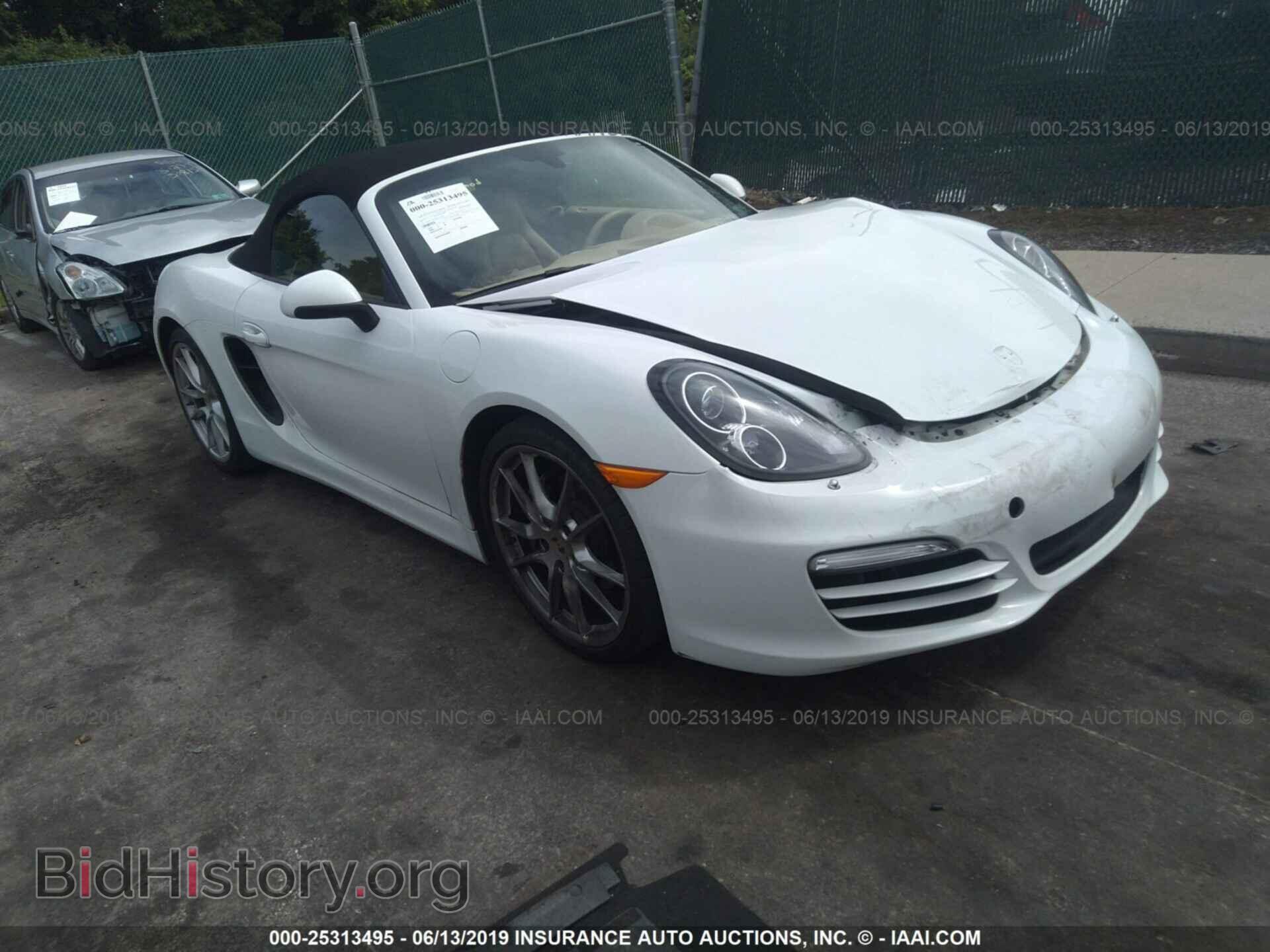 Фотография WP0CA2A82DS113937 - PORSCHE BOXSTER 2013
