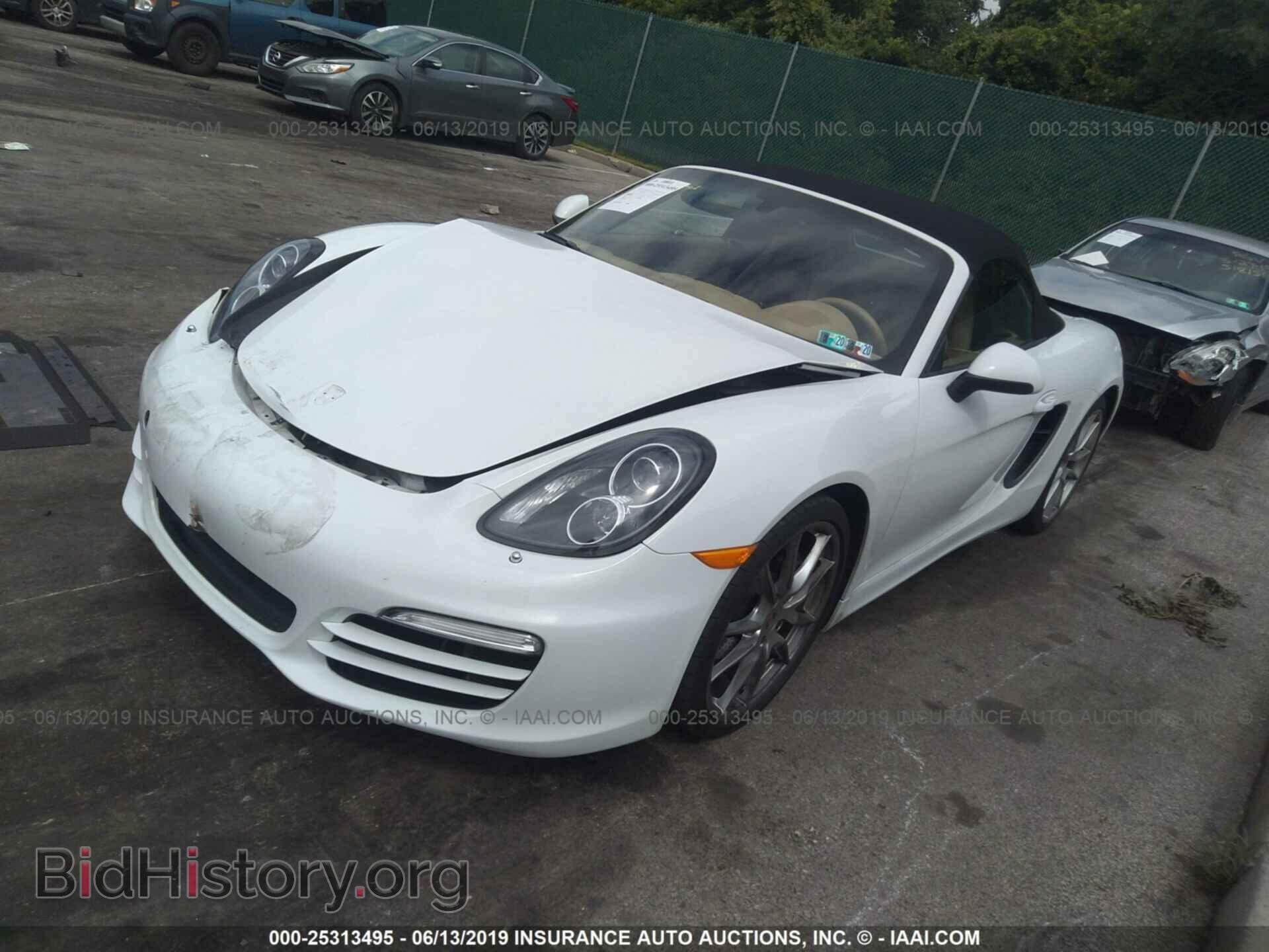 2013 PORSCHE BOXSTER - VIN: WP0CA2A82DS113937 - Фото 2