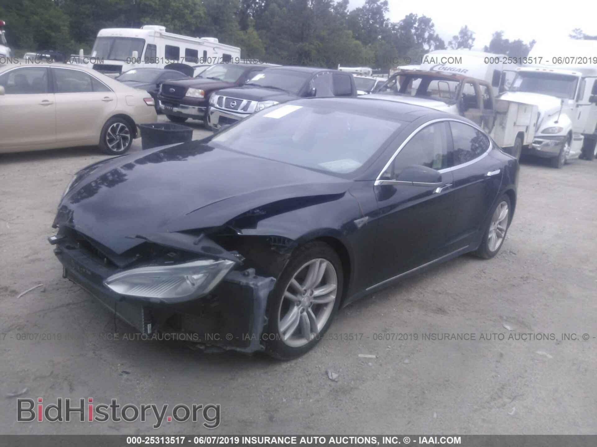 2014 TESLA MODEL S - VIN: 5YJSA1H11EFP47415 - Photo 2