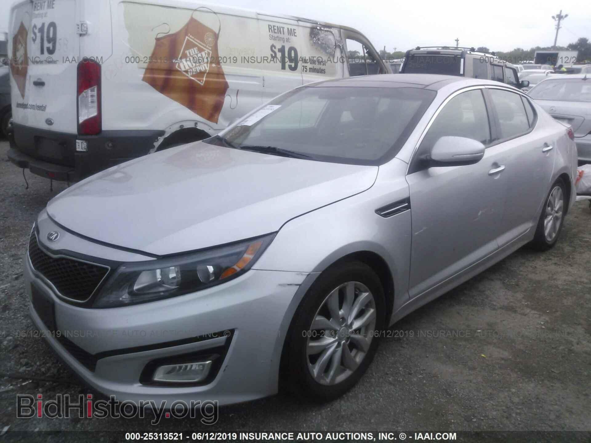 2014 KIA OPTIMA - VIN: 5XXGN4A76EG333750 - Photo 2