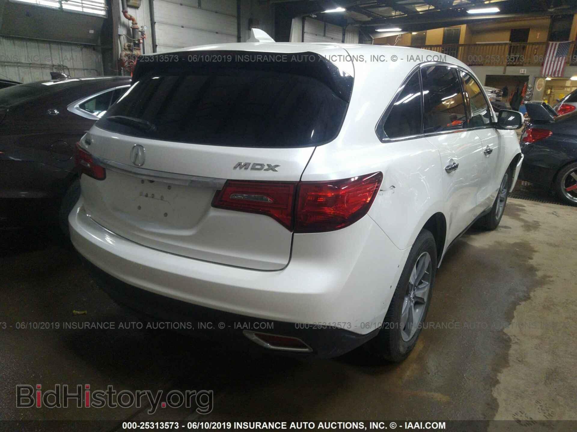 2014 ACURA MDX - VIN: 5FRYD3H23EB019907 - Фото 4