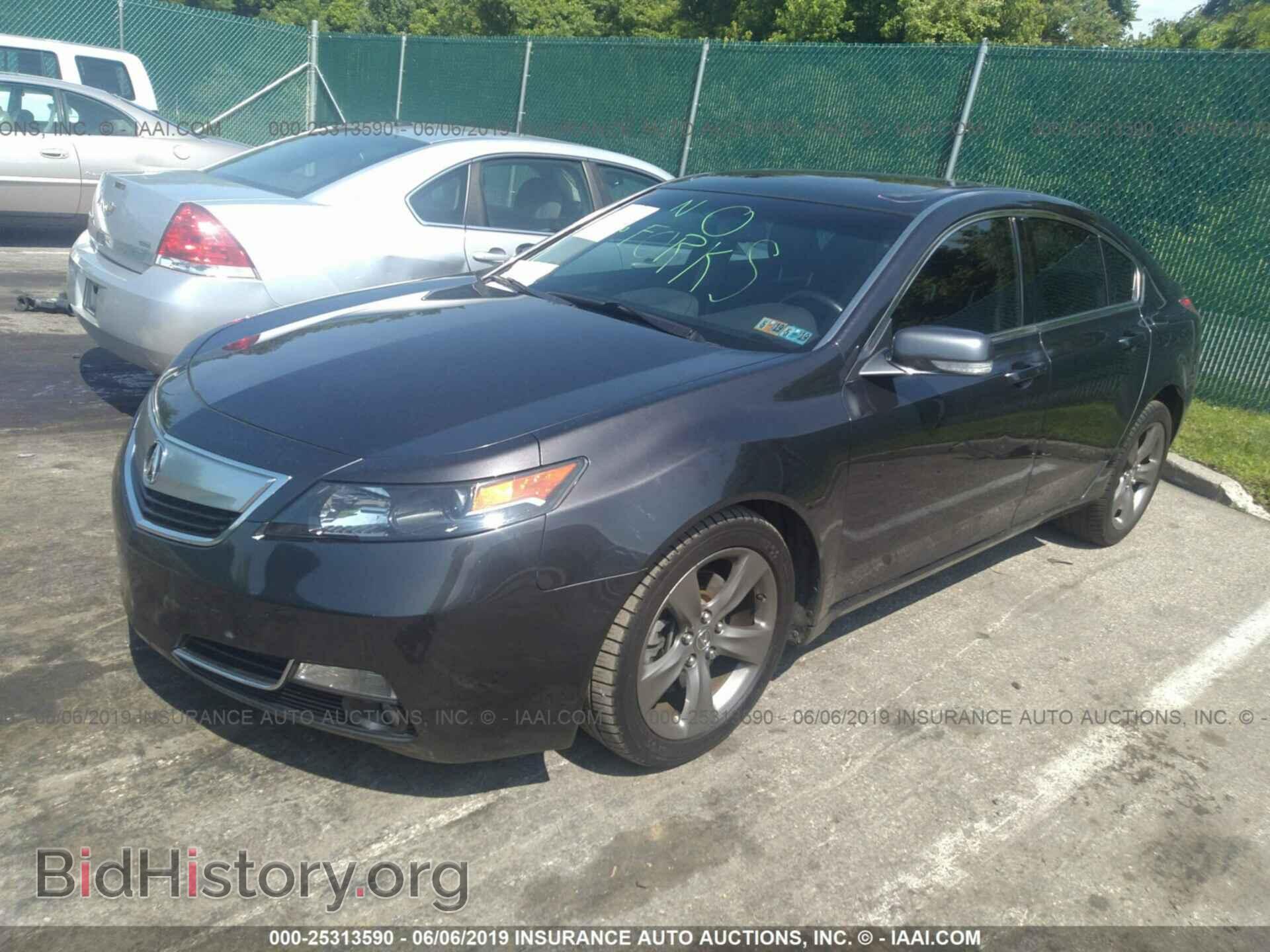 2014 ACURA TL - VIN: 19UUA9F52EA000655 - Фото 2