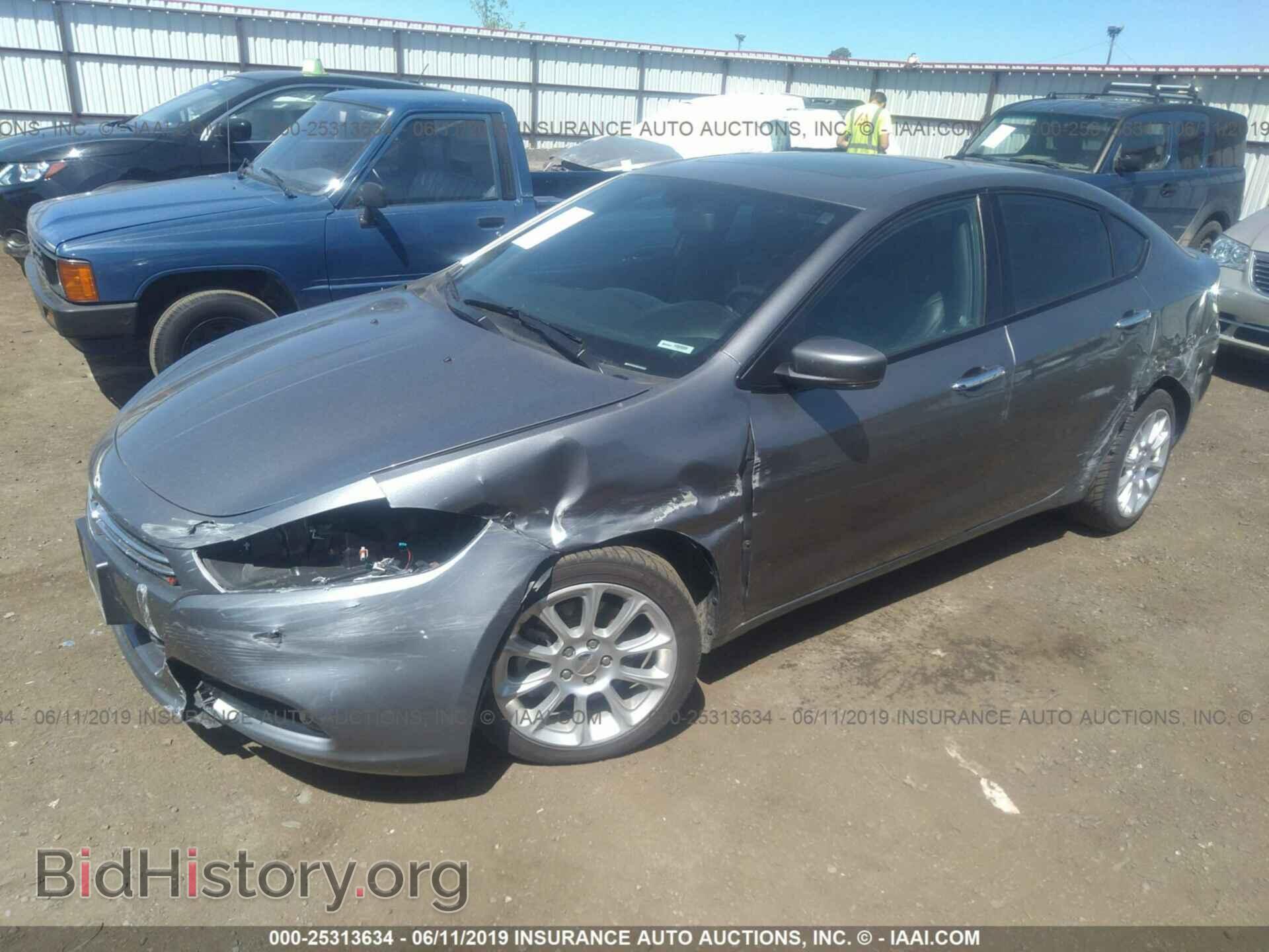 2013 DODGE DART - VIN: 1C3CDFCH1DD343859 - Фото 2