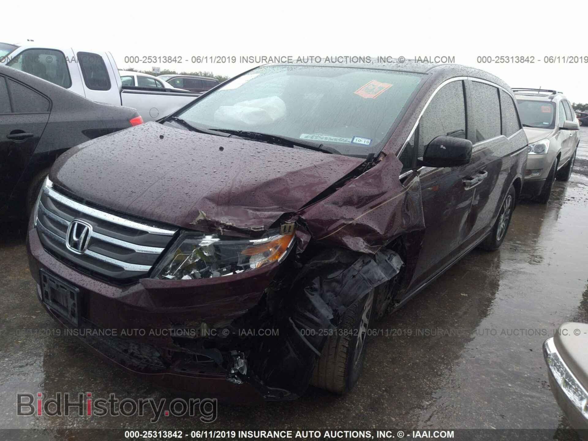 2013 HONDA ODYSSEY - VIN: 5FNRL5H65DB008025 - Фото 2