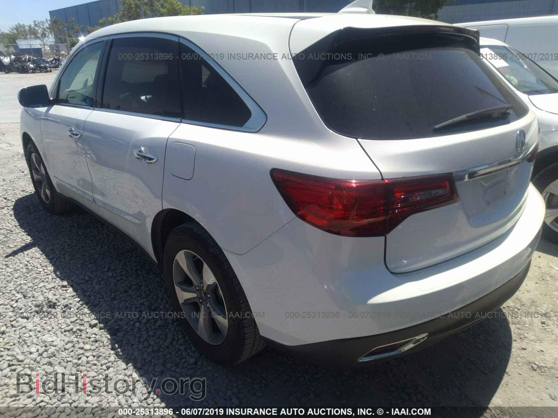 2014 ACURA MDX - VIN: 5FRYD3H2XEB002943 - Фото 3