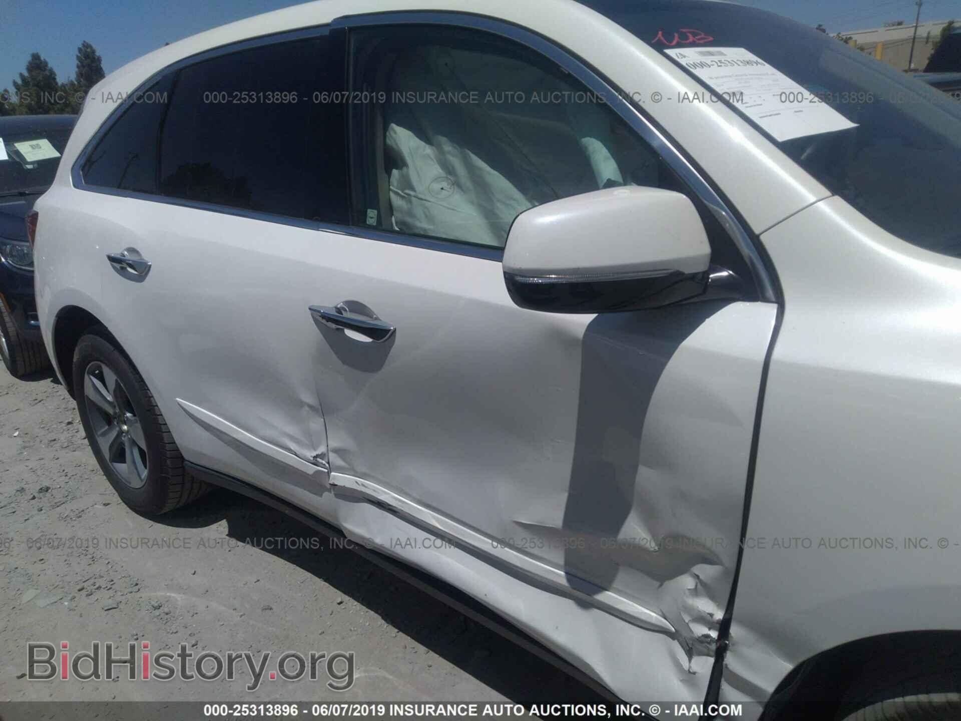 2014 ACURA MDX - VIN: 5FRYD3H2XEB002943 - Фото 6