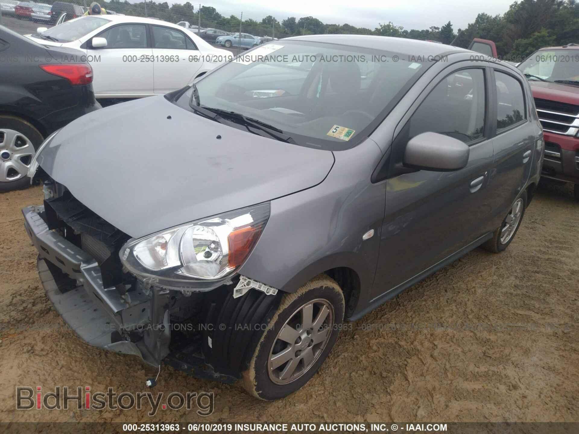 2015 MITSUBISHI MIRAGE - VIN: ML32A4HJ0FH059458 - Фото 2