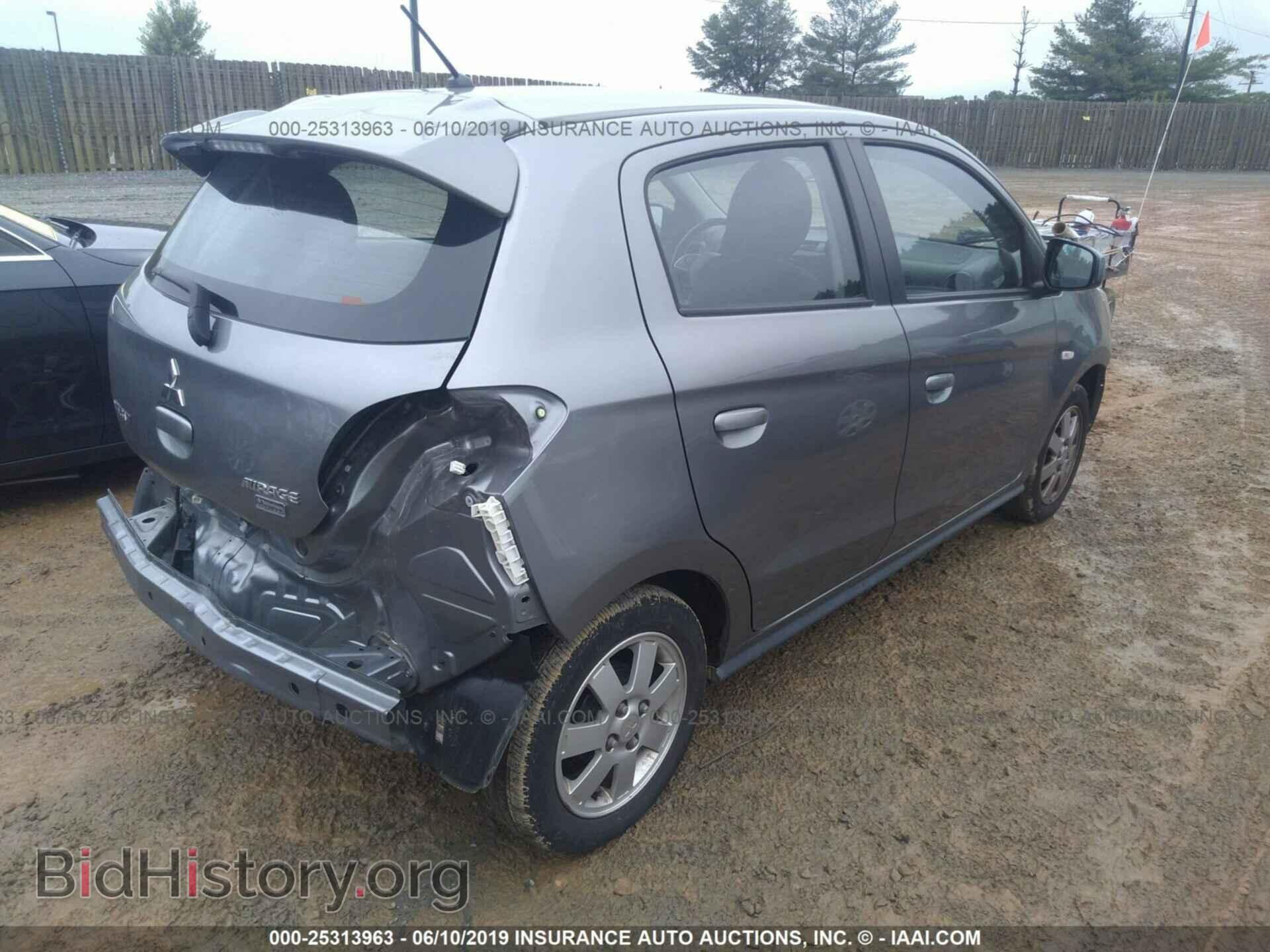 2015 MITSUBISHI MIRAGE - VIN: ML32A4HJ0FH059458 - Фото 4