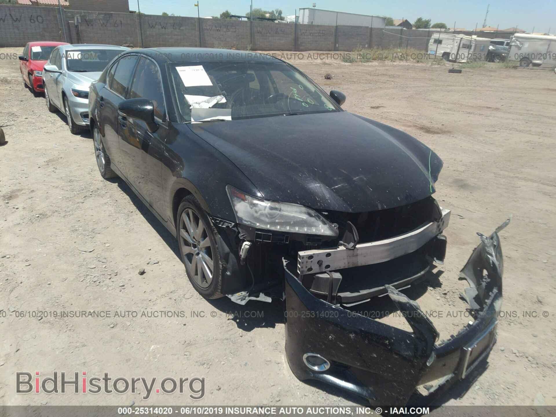 Photo JTHBE1BL2D5016120 - LEXUS GS 2013