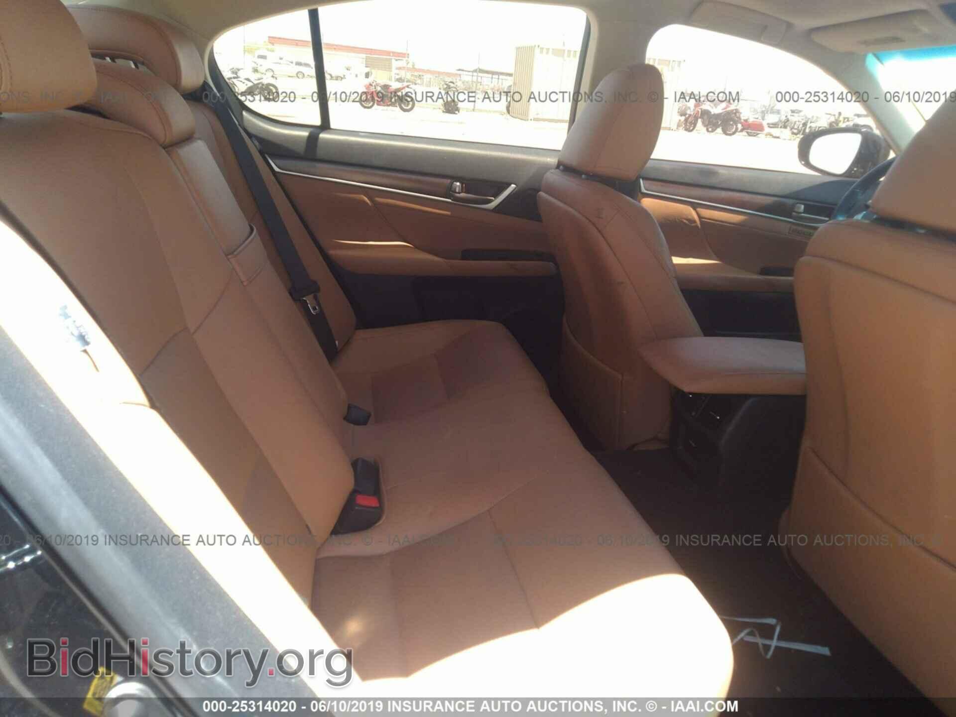 2013 LEXUS GS - VIN: JTHBE1BL2D5016120 - Photo 8