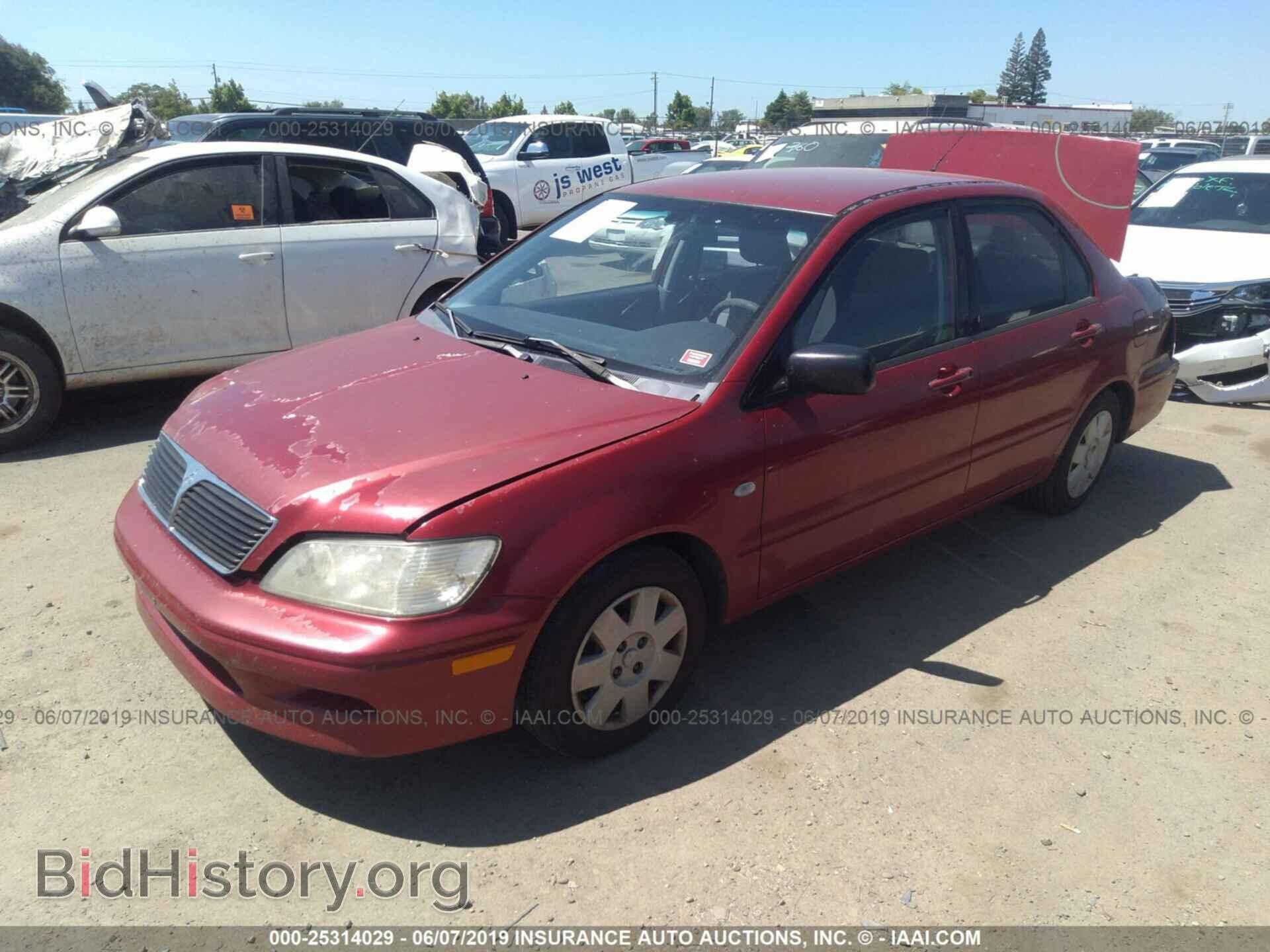 2003 MITSUBISHI LANCER - VIN: JA3AJ26E33U004961 - Фото 2