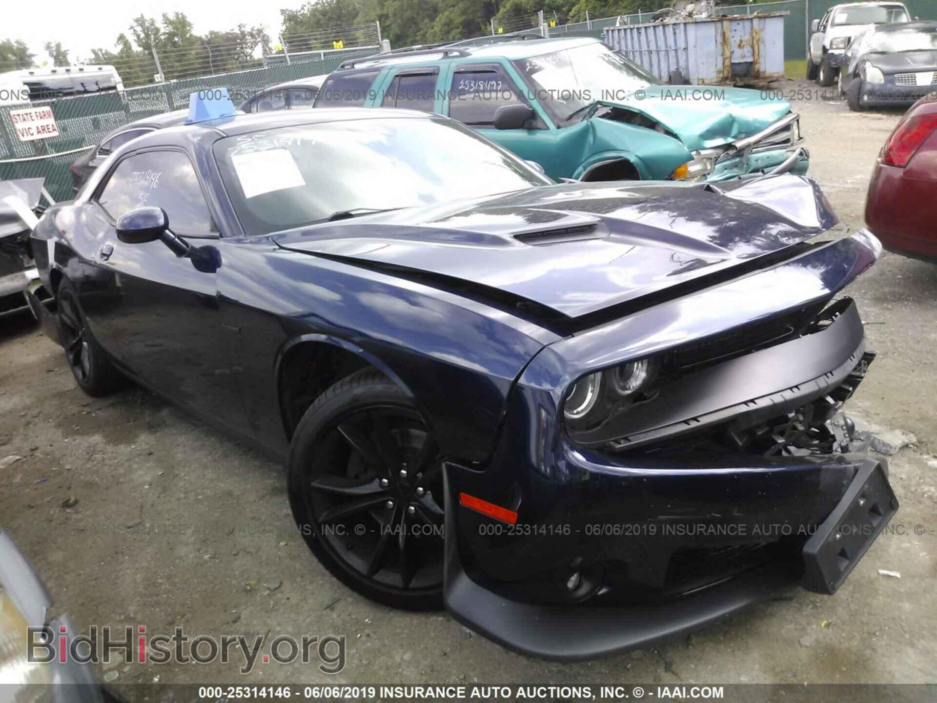 Фотография 2C3CDZBT7GH117565 - DODGE CHALLENGER 2016