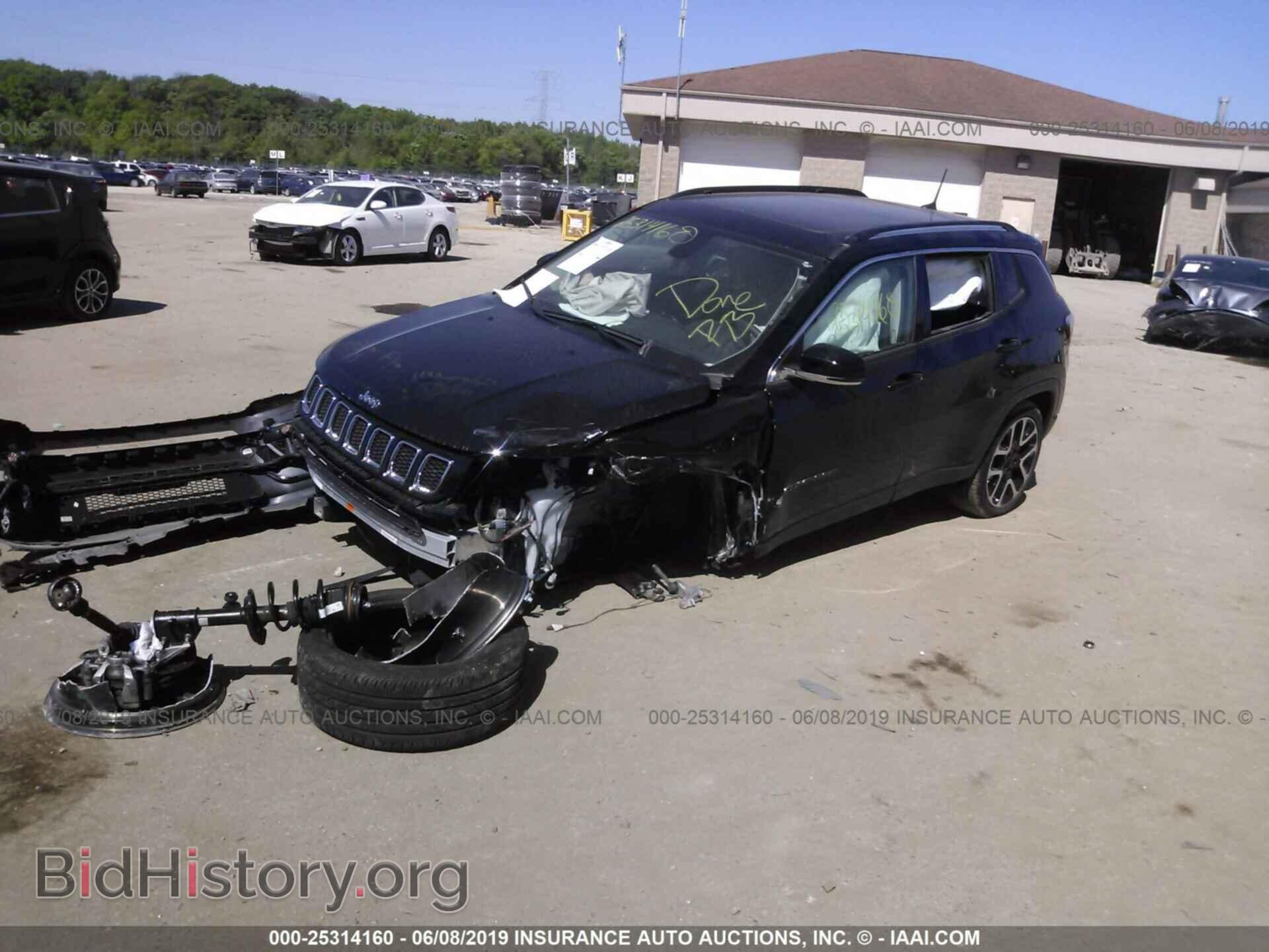 2018 JEEP COMPASS - VIN: 3C4NJDCB4JT180143 - Фото 2