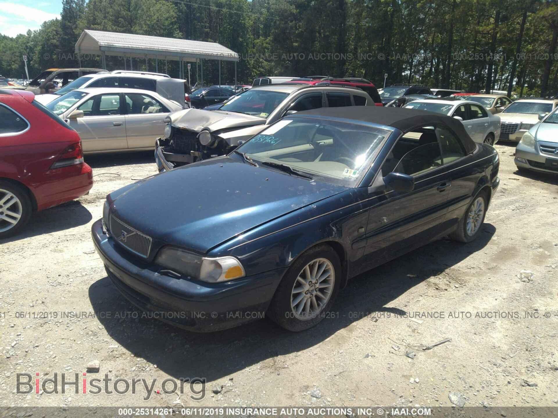 2000 VOLVO C70 - VIN: YV1NC56D6YJ007538 - Фото 2