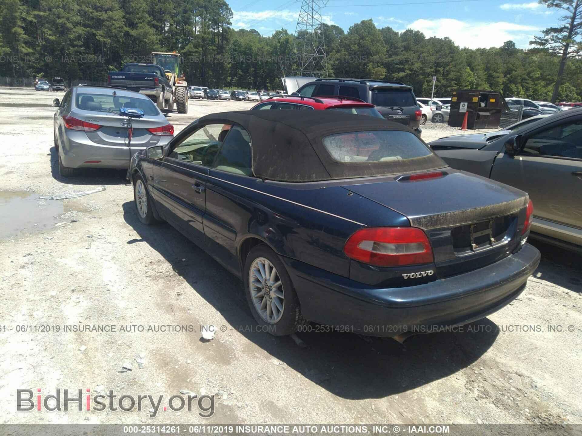 2000 VOLVO C70 - VIN: YV1NC56D6YJ007538 - Фото 3