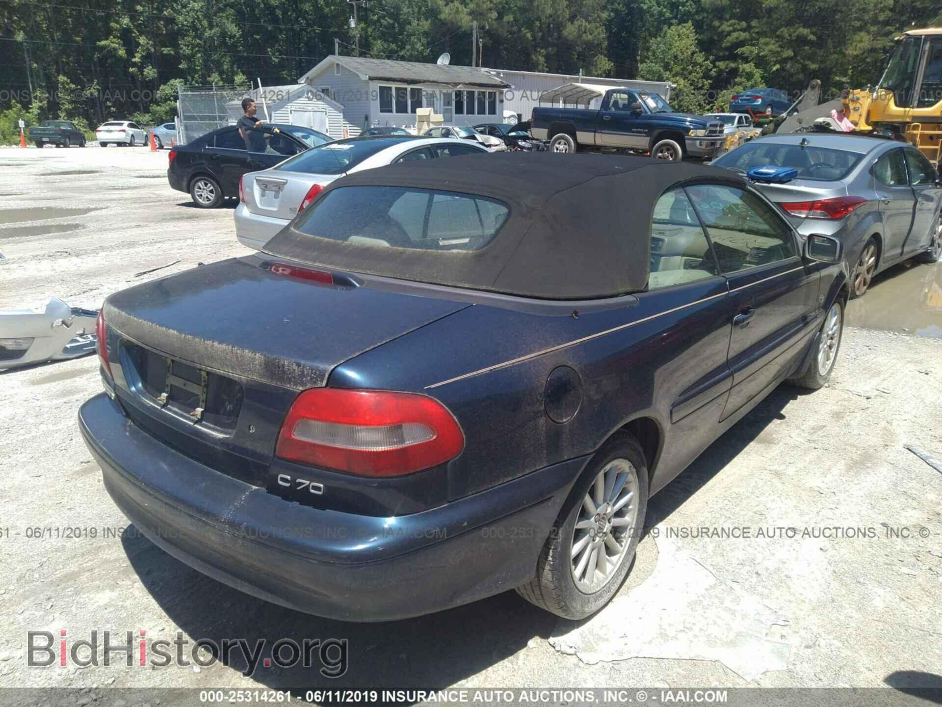 2000 VOLVO C70 - VIN: YV1NC56D6YJ007538 - Фото 4