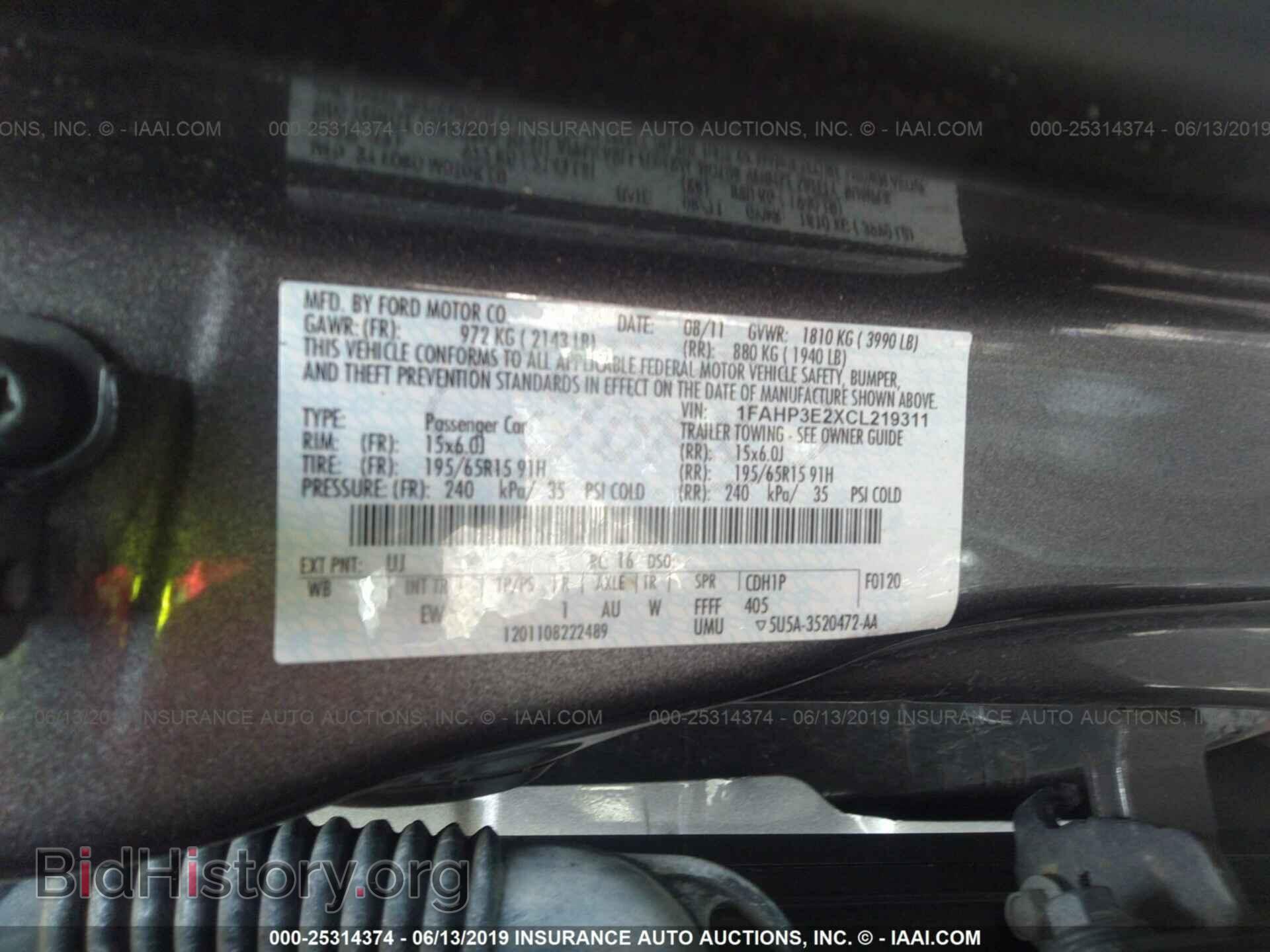2012 FORD FOCUS - VIN: 1FAHP3E2XCL219311 - Photo 9