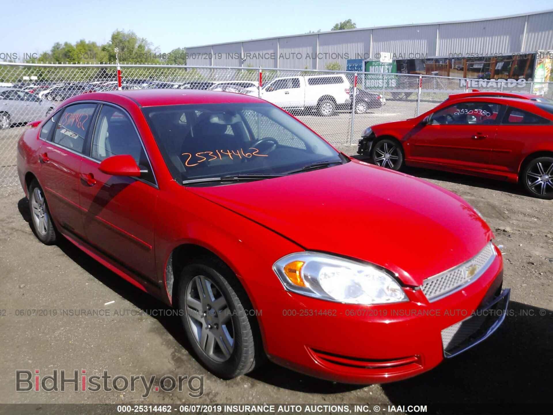 Фотография 2G1WB5E36C1313480 - CHEVROLET IMPALA 2012