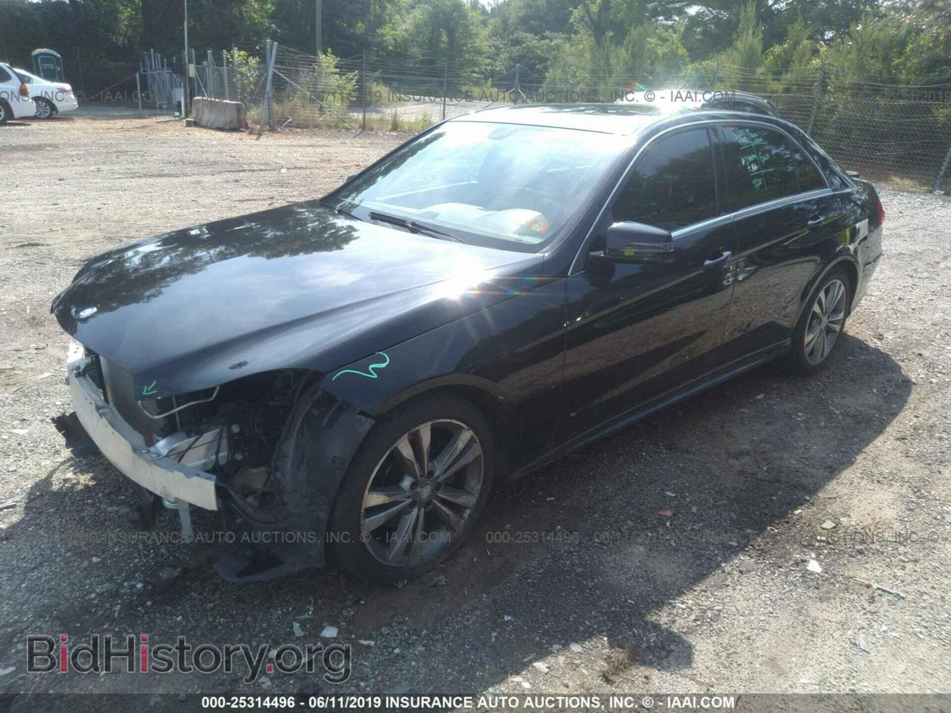 2014 MERCEDES-BENZ E - VIN: WDDHF5KB2EA896595 - Фото 2