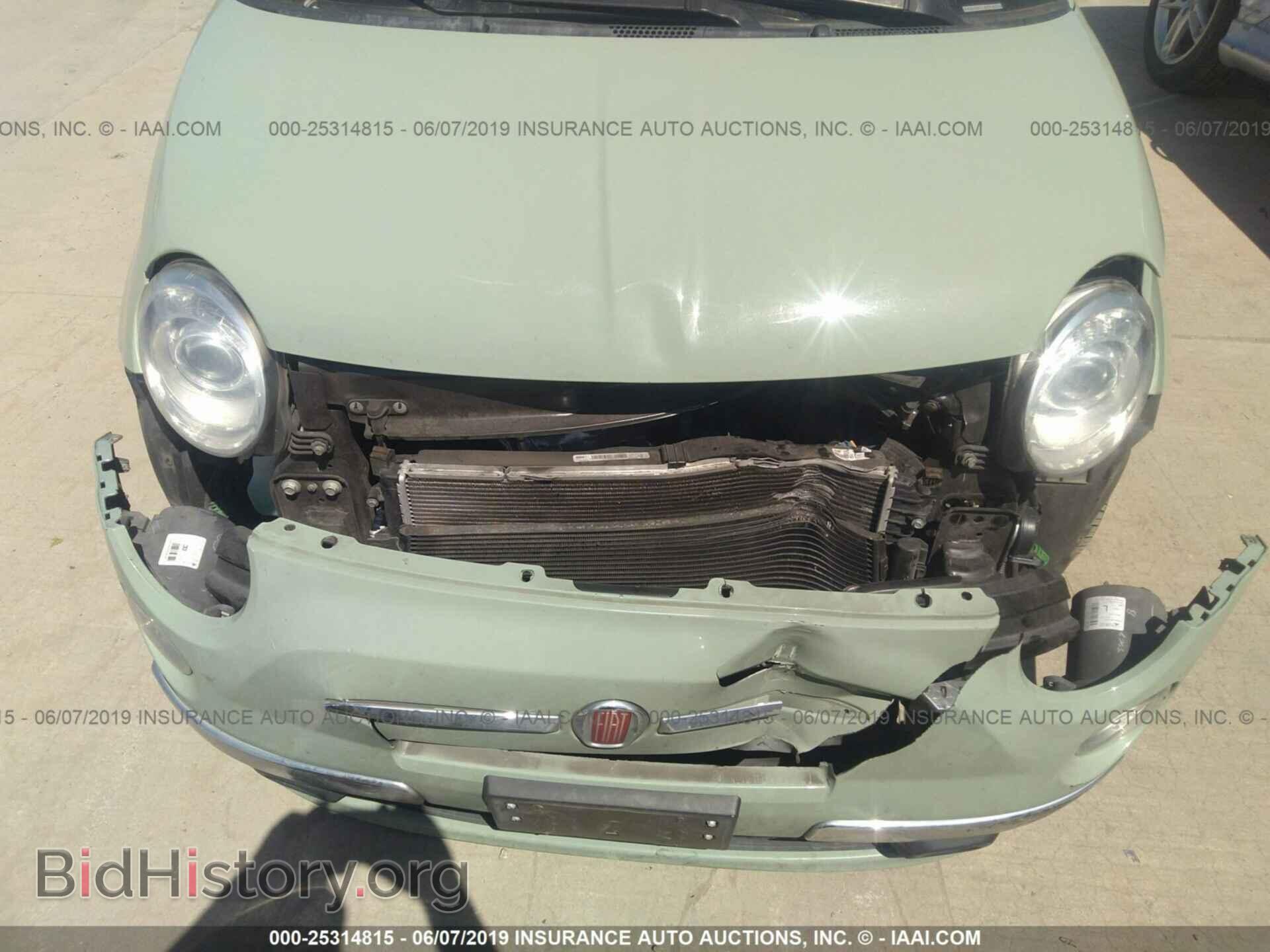 2015 FIAT 500 - VIN: 3C3CFFCR4FT502664 - Фото 6